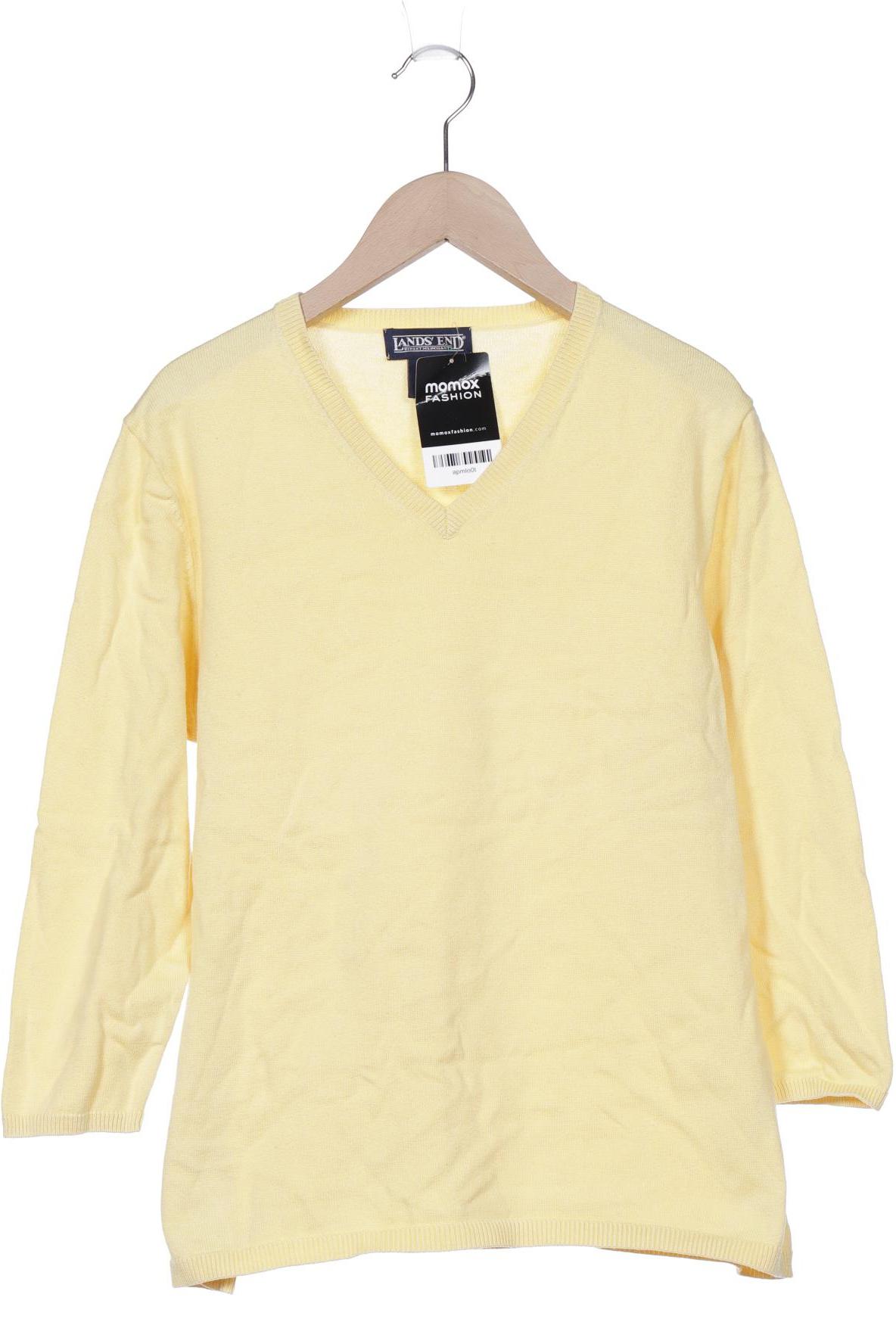 

Lands End Damen Pullover, gelb, Gr. 38