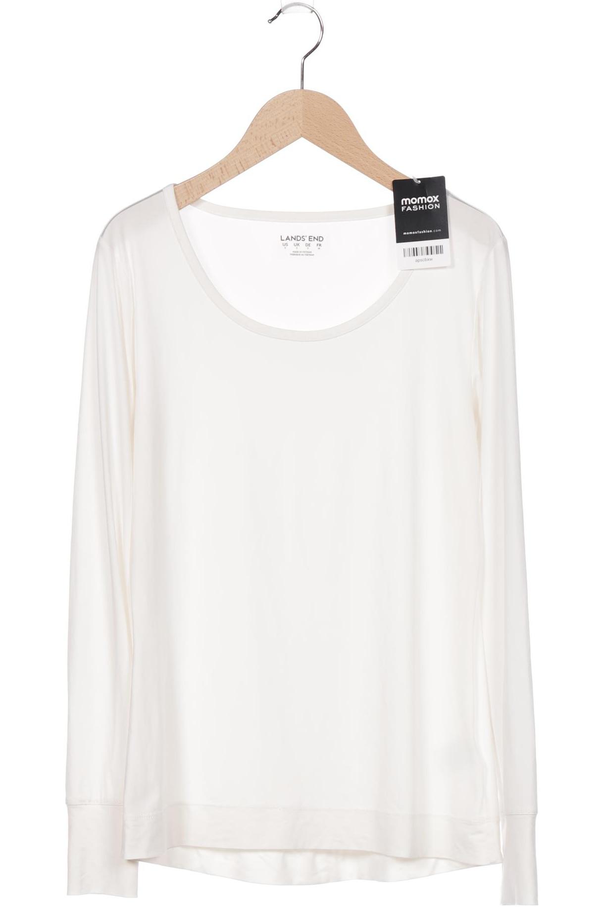 

Lands´End Damen Langarmshirt, cremeweiß