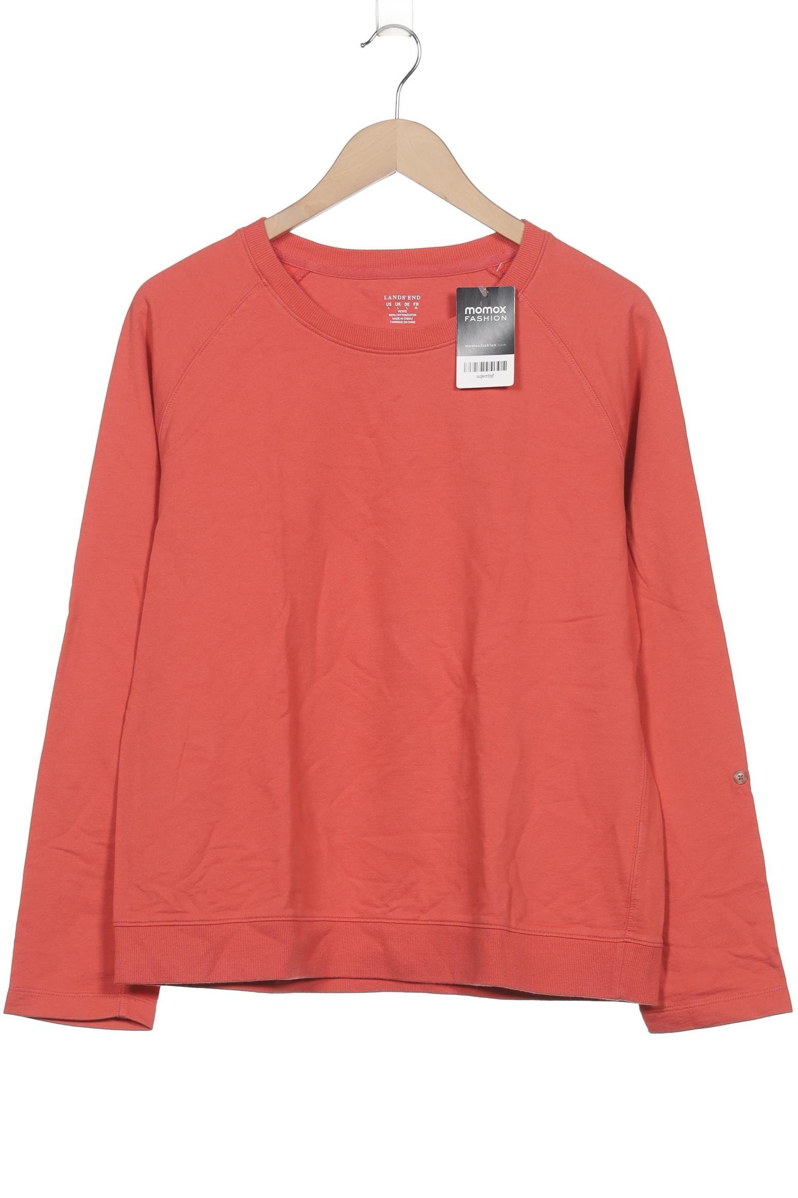 

Lands End Damen Sweatshirt, orange, Gr. 42