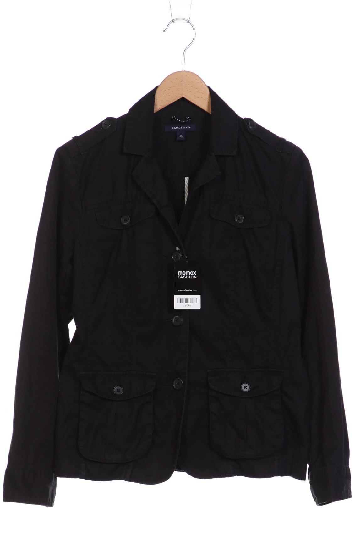 

Lands End Damen Jacke, marineblau, Gr. 10