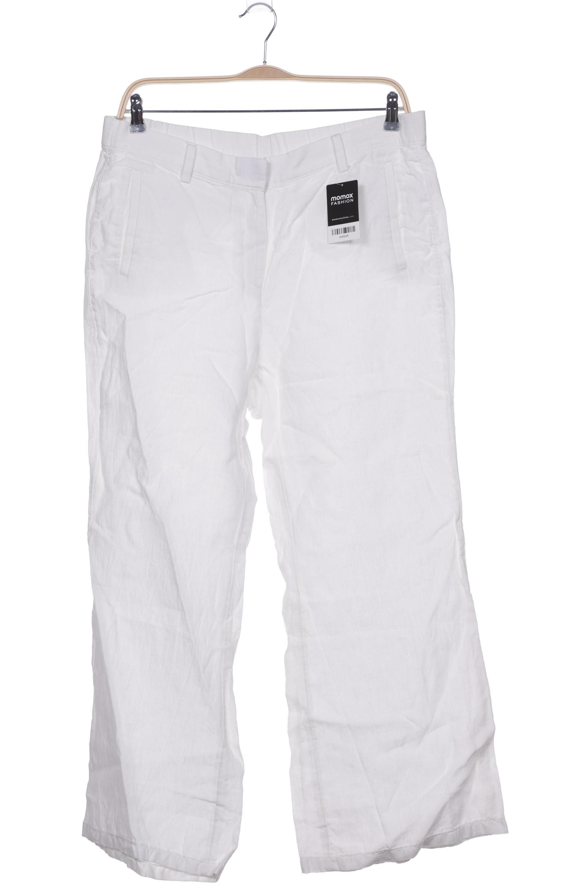 

Lands End Damen Stoffhose, weiß, Gr. 46