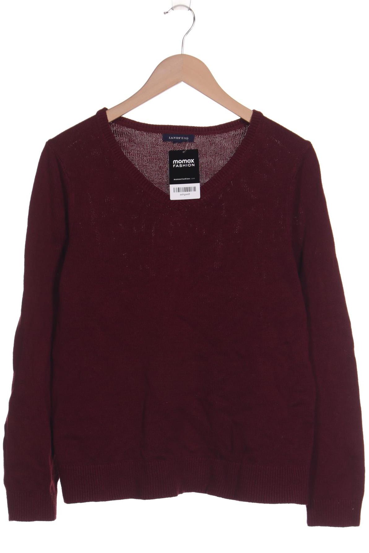 

Lands End Damen Pullover, bordeaux, Gr. 42