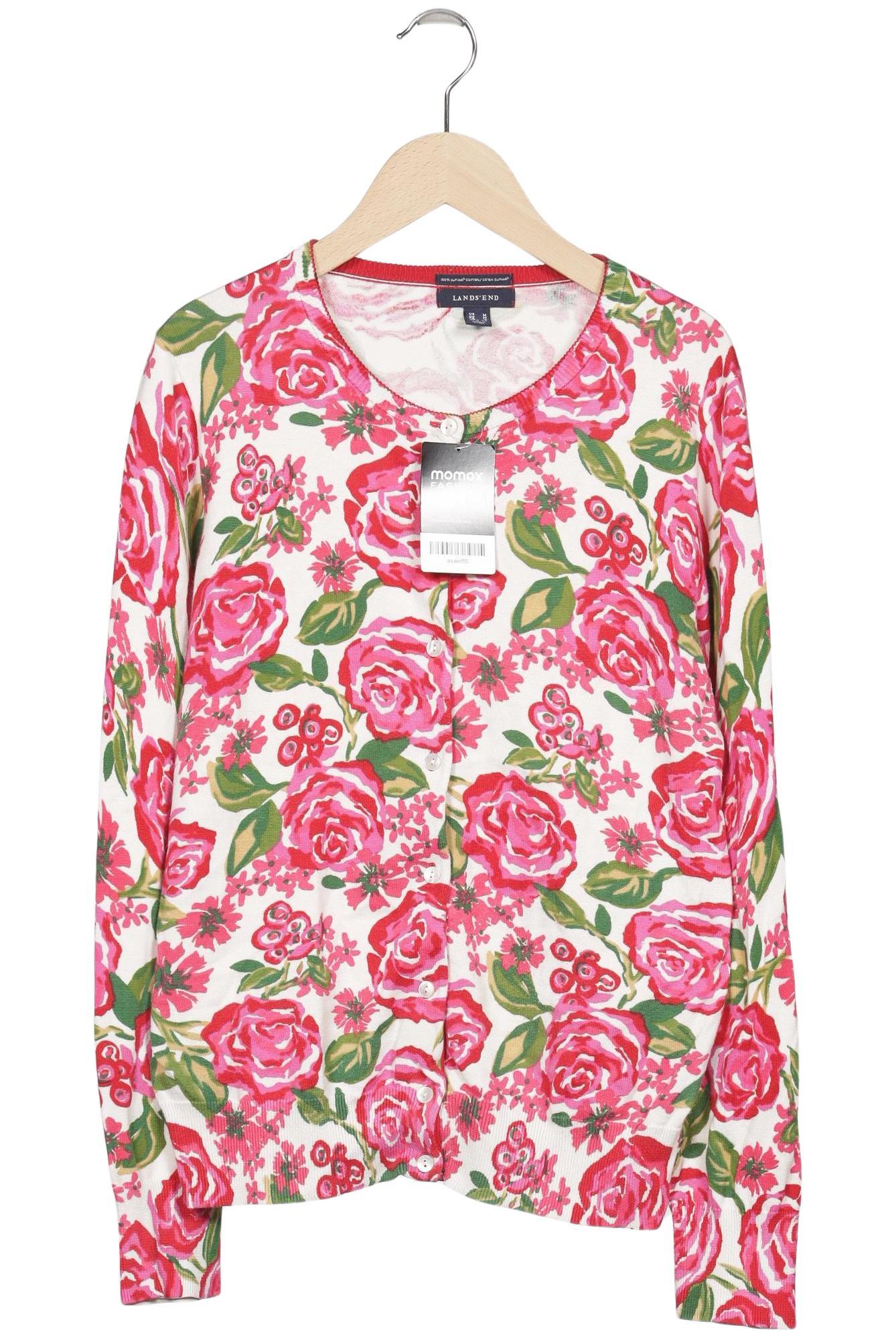 

Lands End Damen Strickjacke, mehrfarbig, Gr. 38