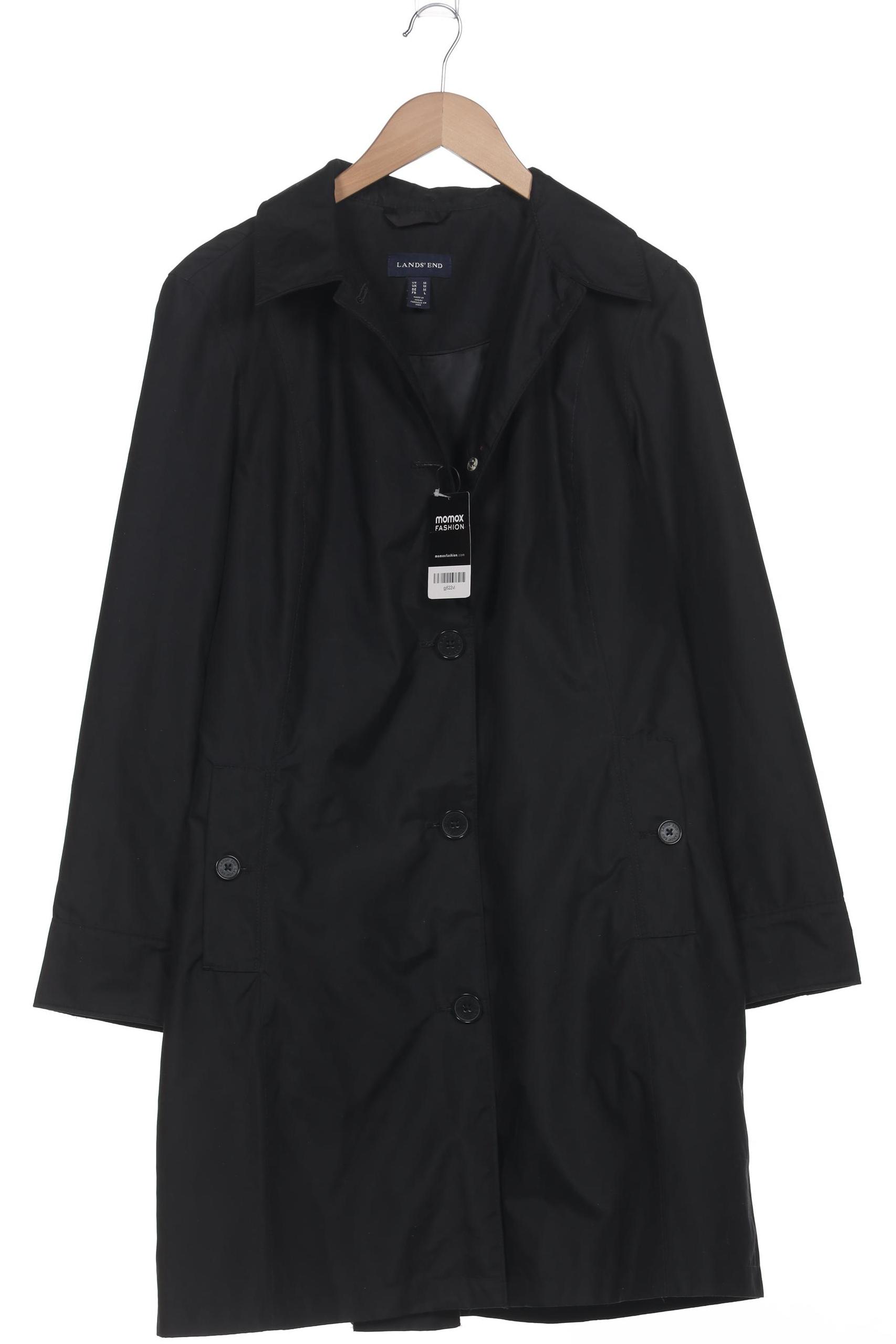 

Lands End Damen Mantel, schwarz, Gr. 38