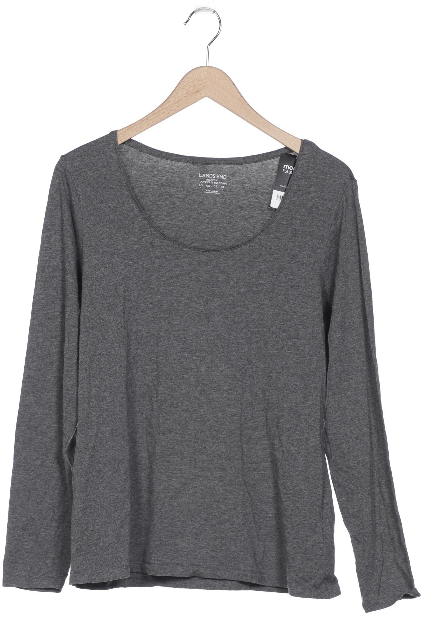 

Lands´End Damen Langarmshirt, grau