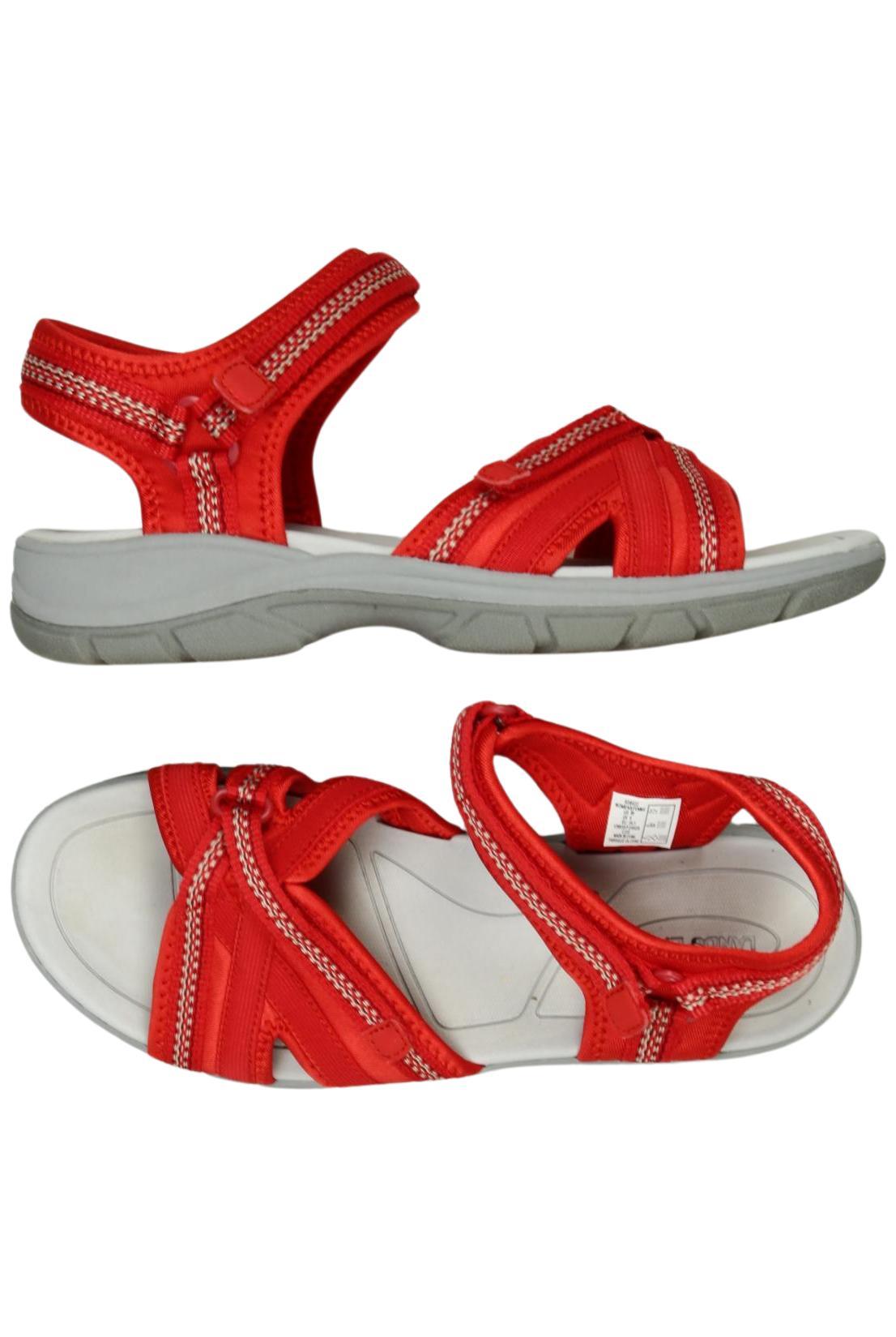 

Lands End Damen Sandale, rot, Gr. 38.5
