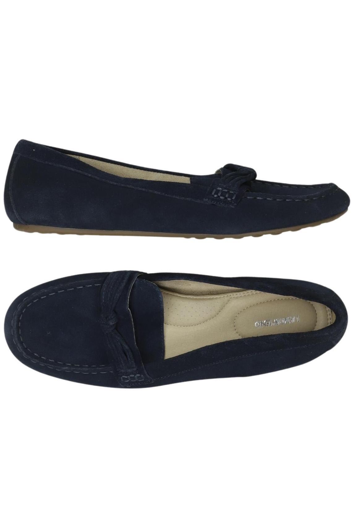 

Lands End Damen Halbschuh, marineblau, Gr. 41.5