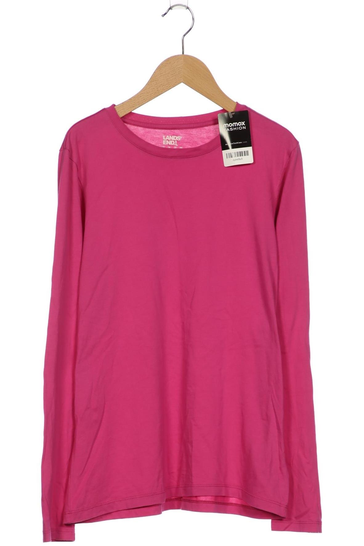 

Lands End Damen Langarmshirt, pink, Gr. 36