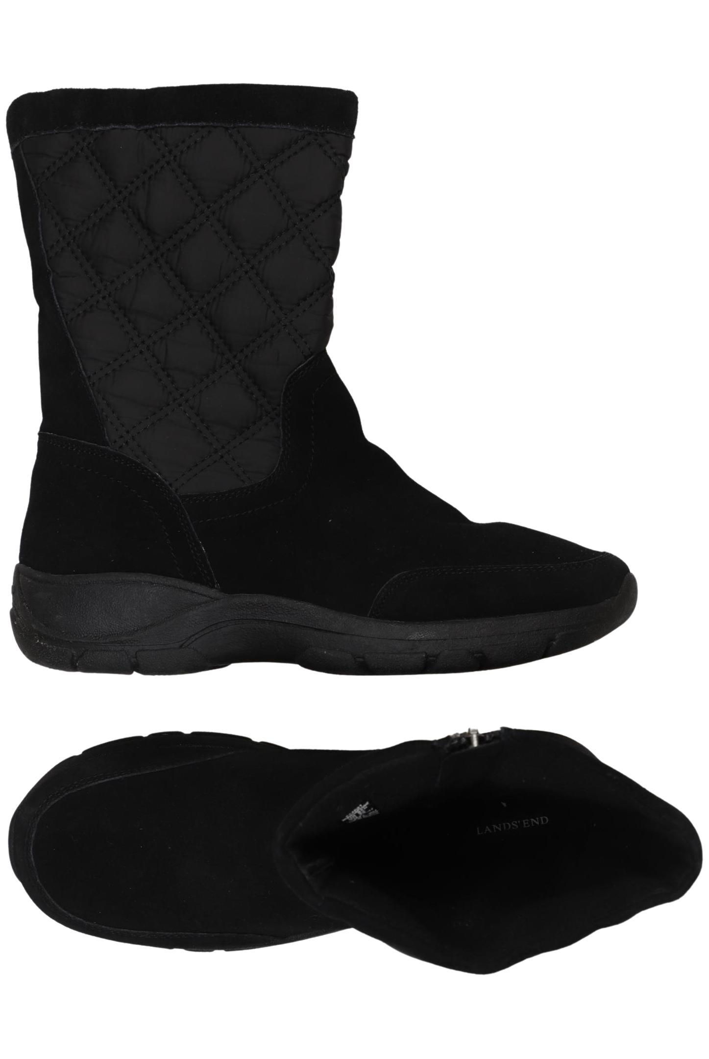 

Lands End Damen Stiefel, schwarz, Gr. 39