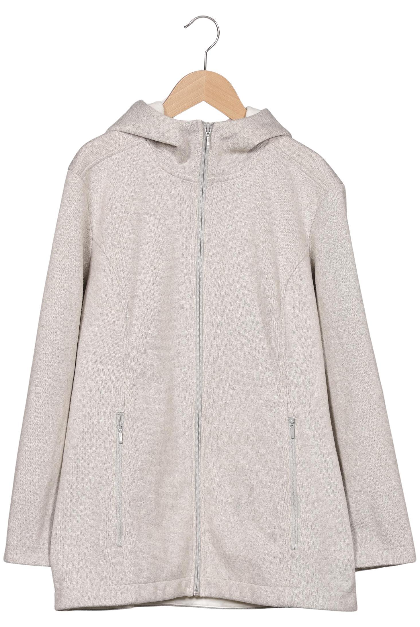 

Lands End Damen Strickjacke, beige, Gr. 38