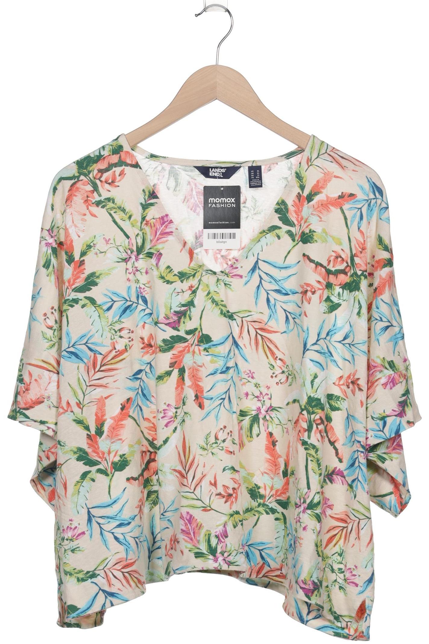 

Lands End Damen T-Shirt, cremeweiß, Gr. 44