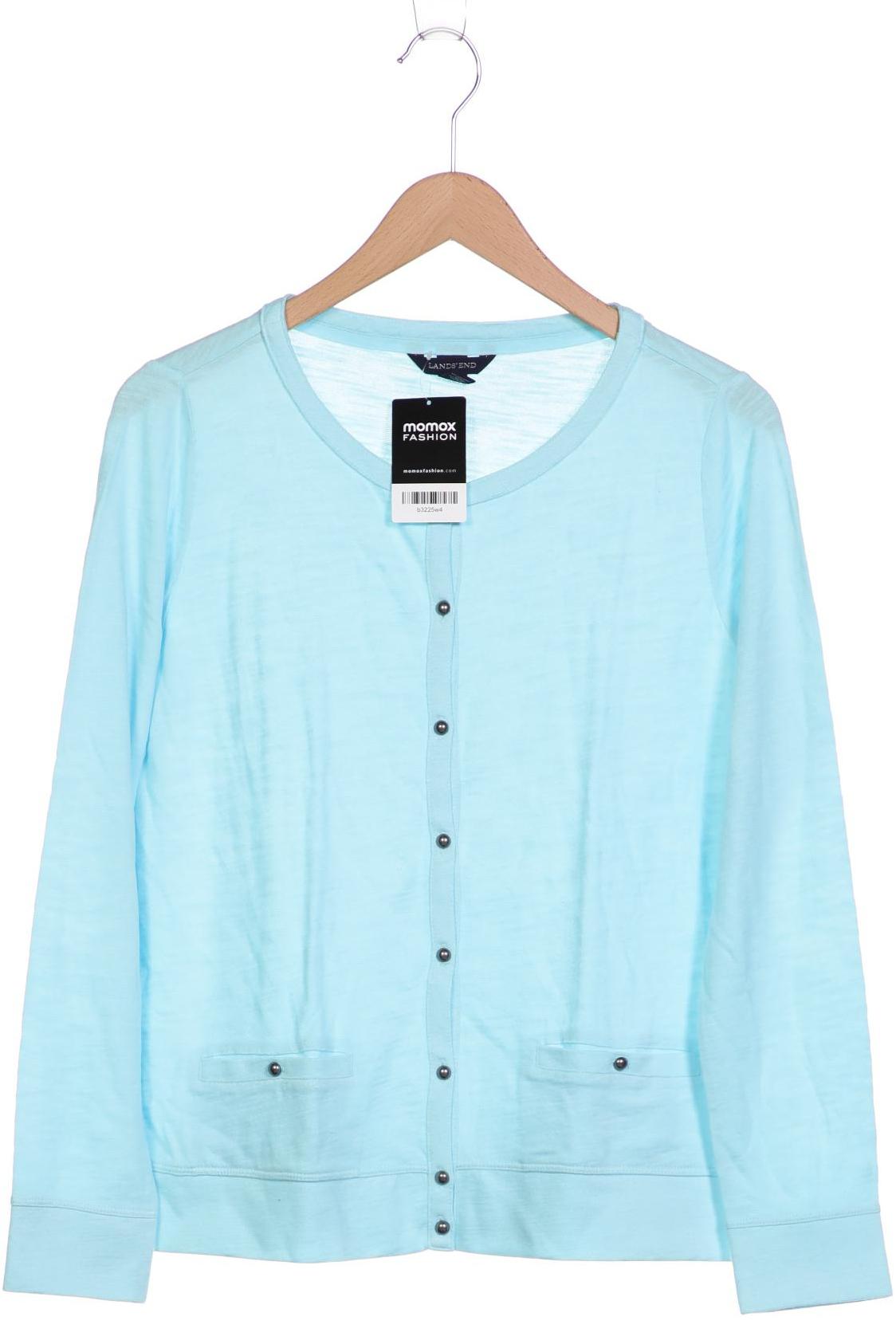 

Lands´End Damen Strickjacke, hellblau