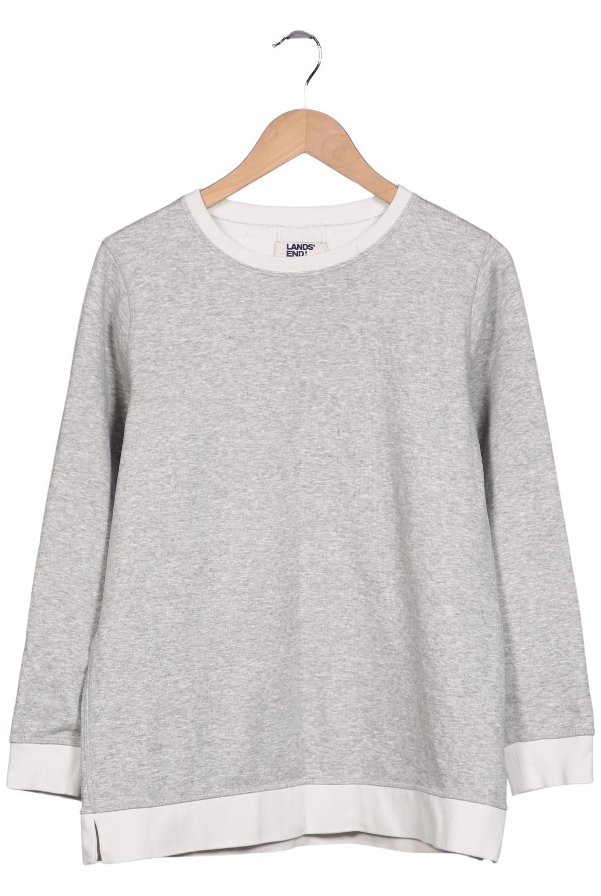 

Lands End Damen Sweatshirt, grau, Gr. 38