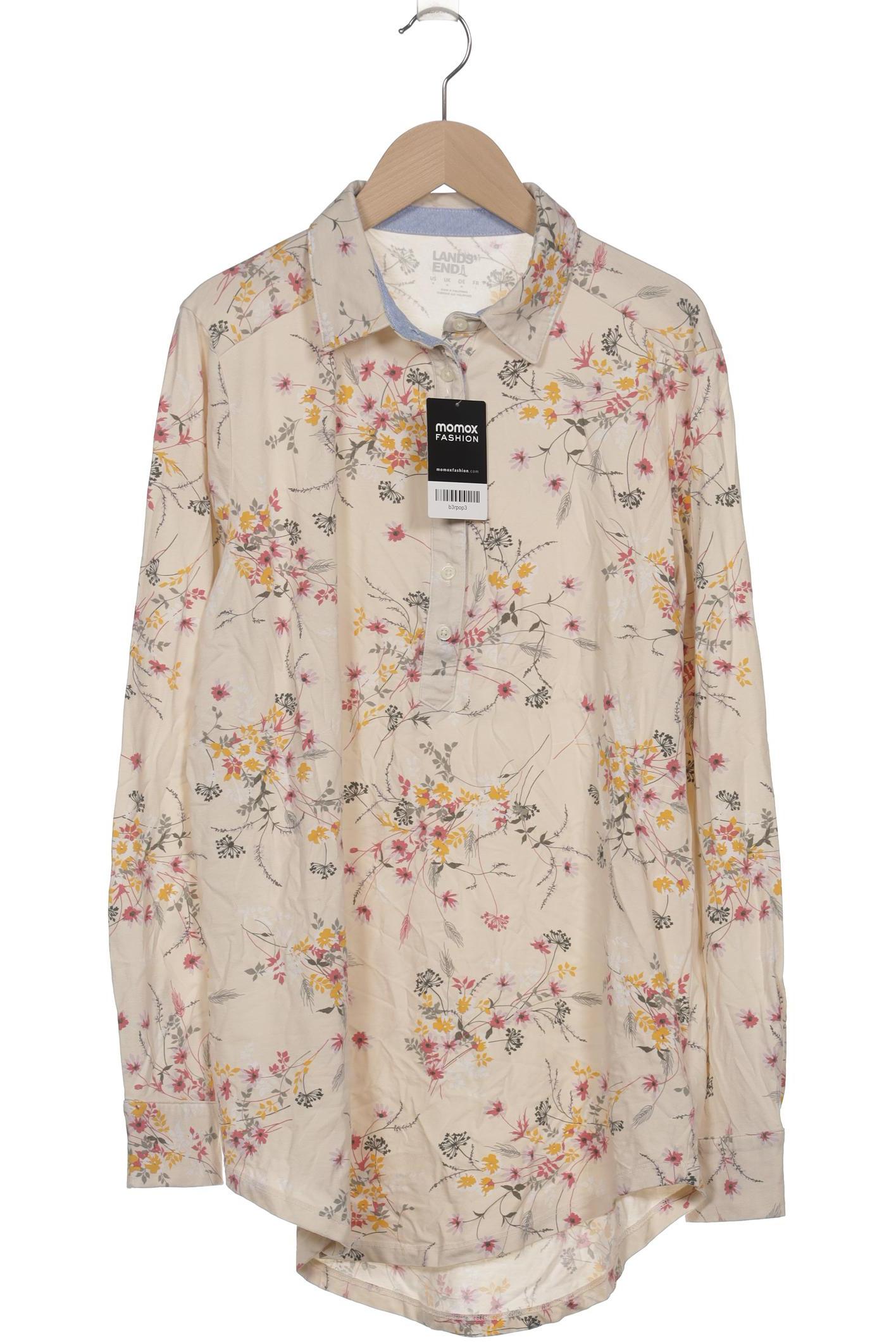 

Lands End Damen Poloshirt, beige, Gr. 38