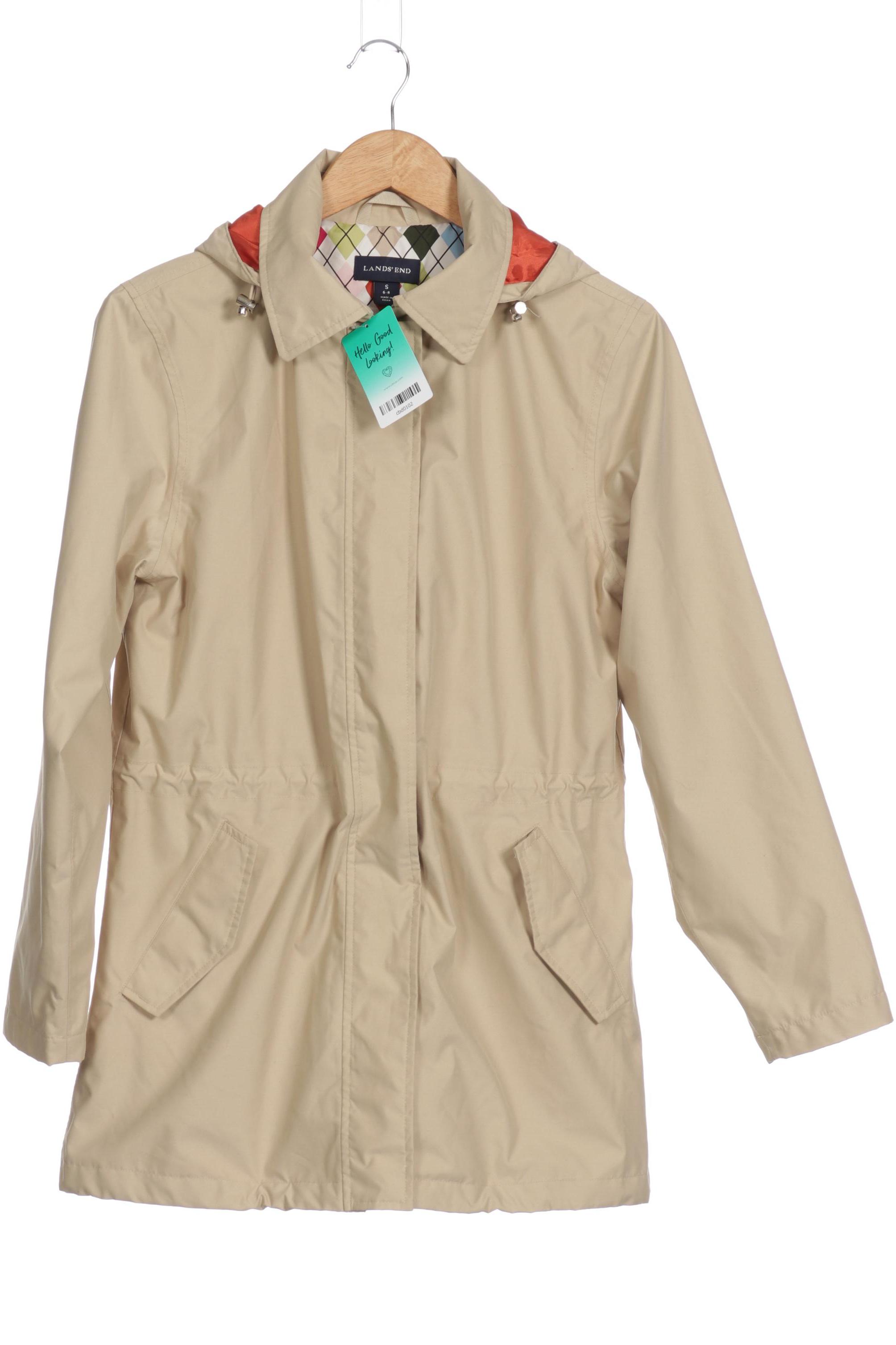 

Lands End Damen Mantel, beige, Gr. 36