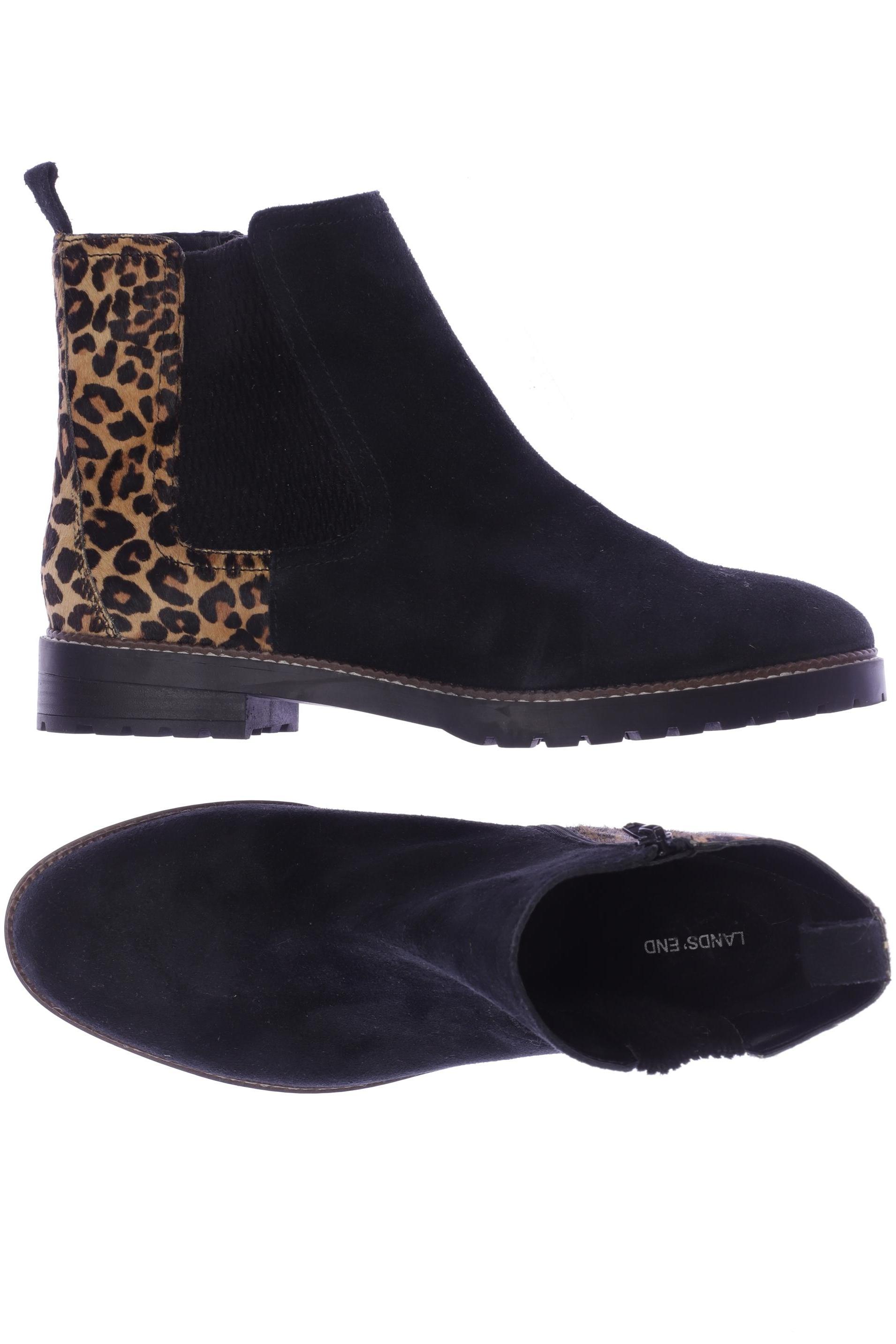 

Lands End Damen Stiefelette, schwarz, Gr. 42.5