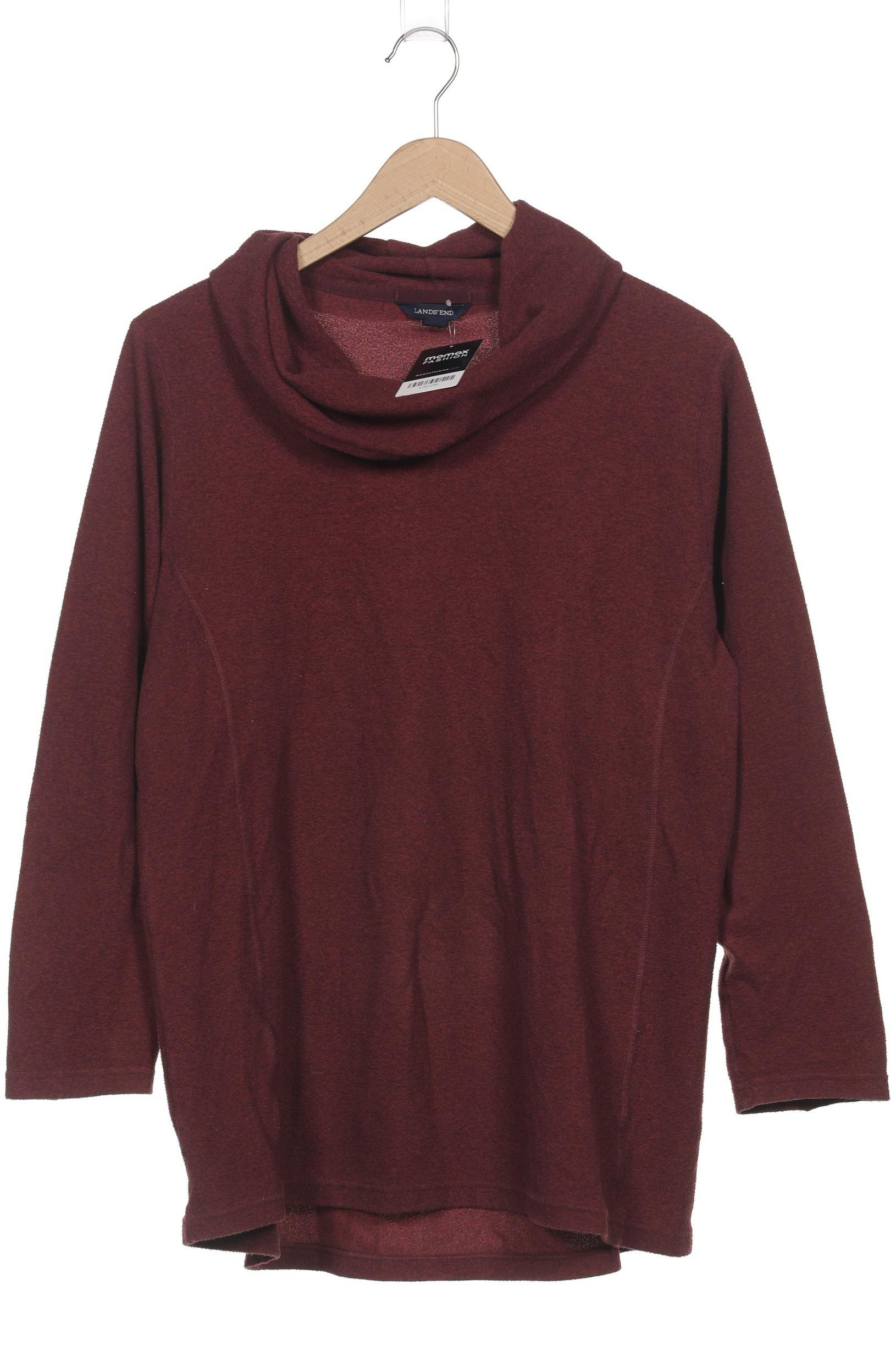 

Lands End Damen Sweatshirt, bordeaux, Gr. 42