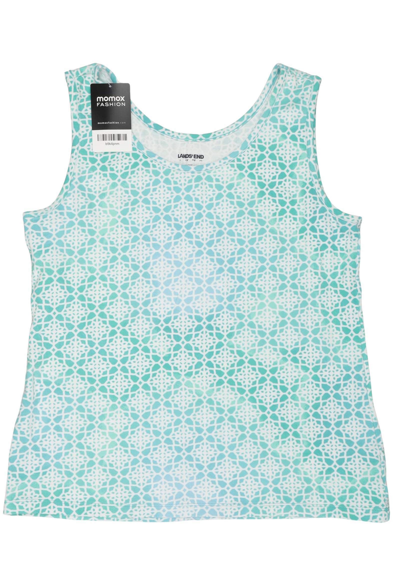 

Lands End Damen Top, türkis, Gr. 38