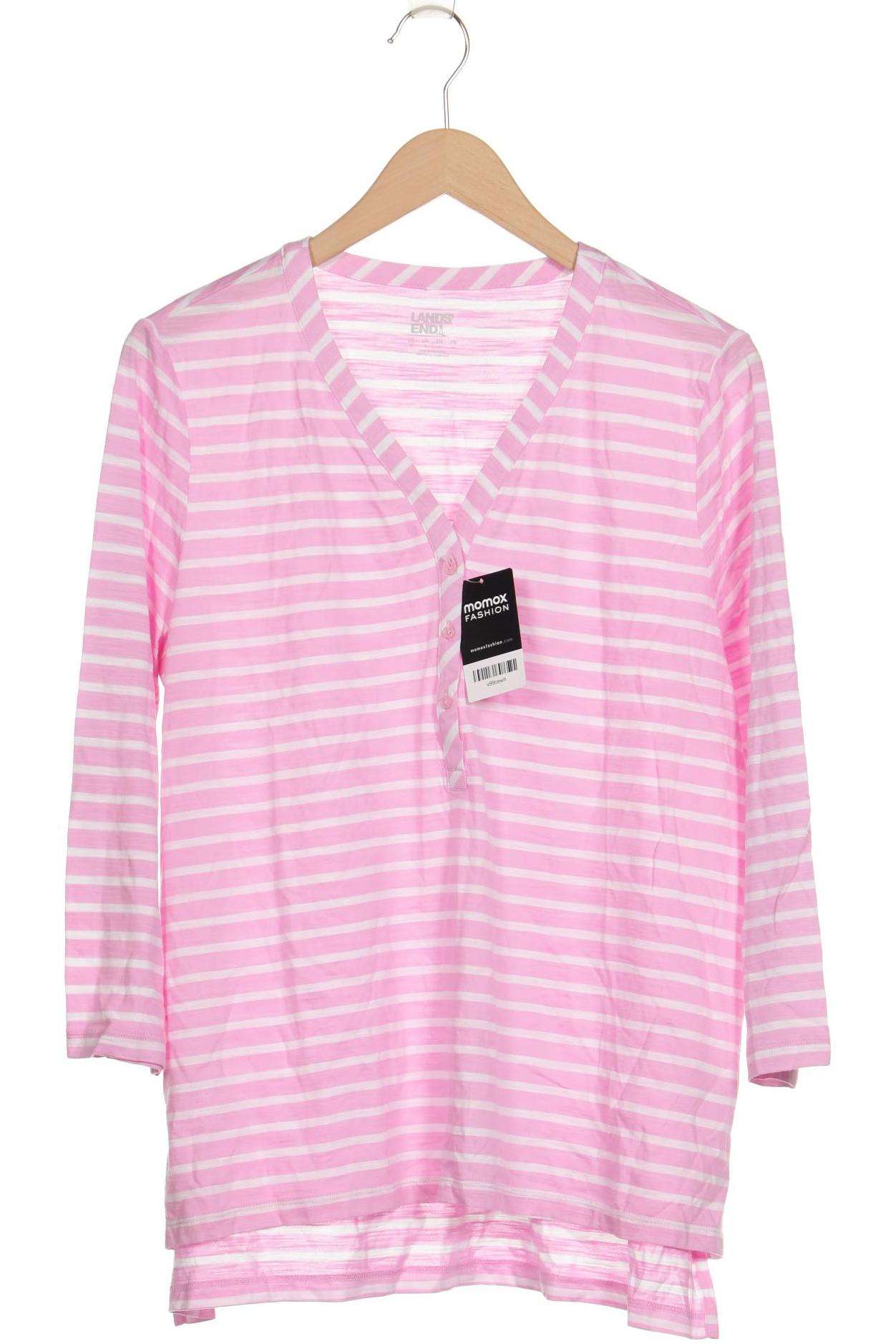 

Lands End Damen Langarmshirt, pink, Gr. 44