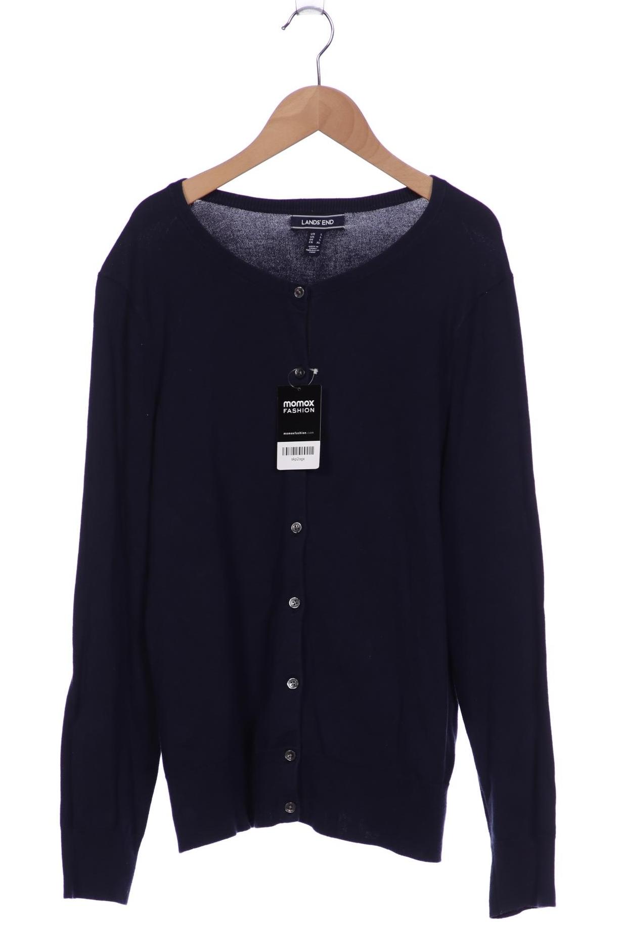 

Lands End Damen Strickjacke, marineblau, Gr. 42