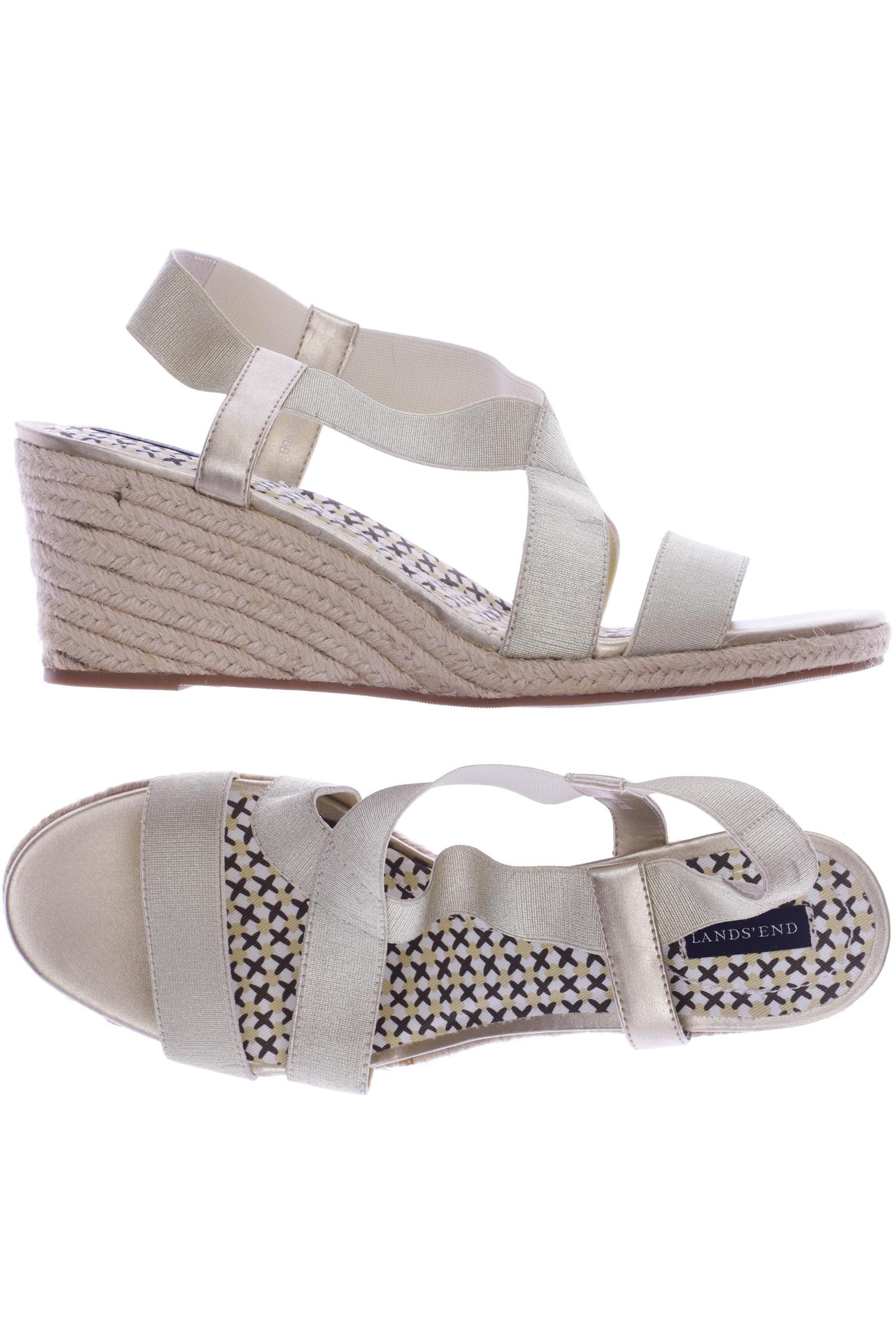 

Lands´End Damen Sandale, gold