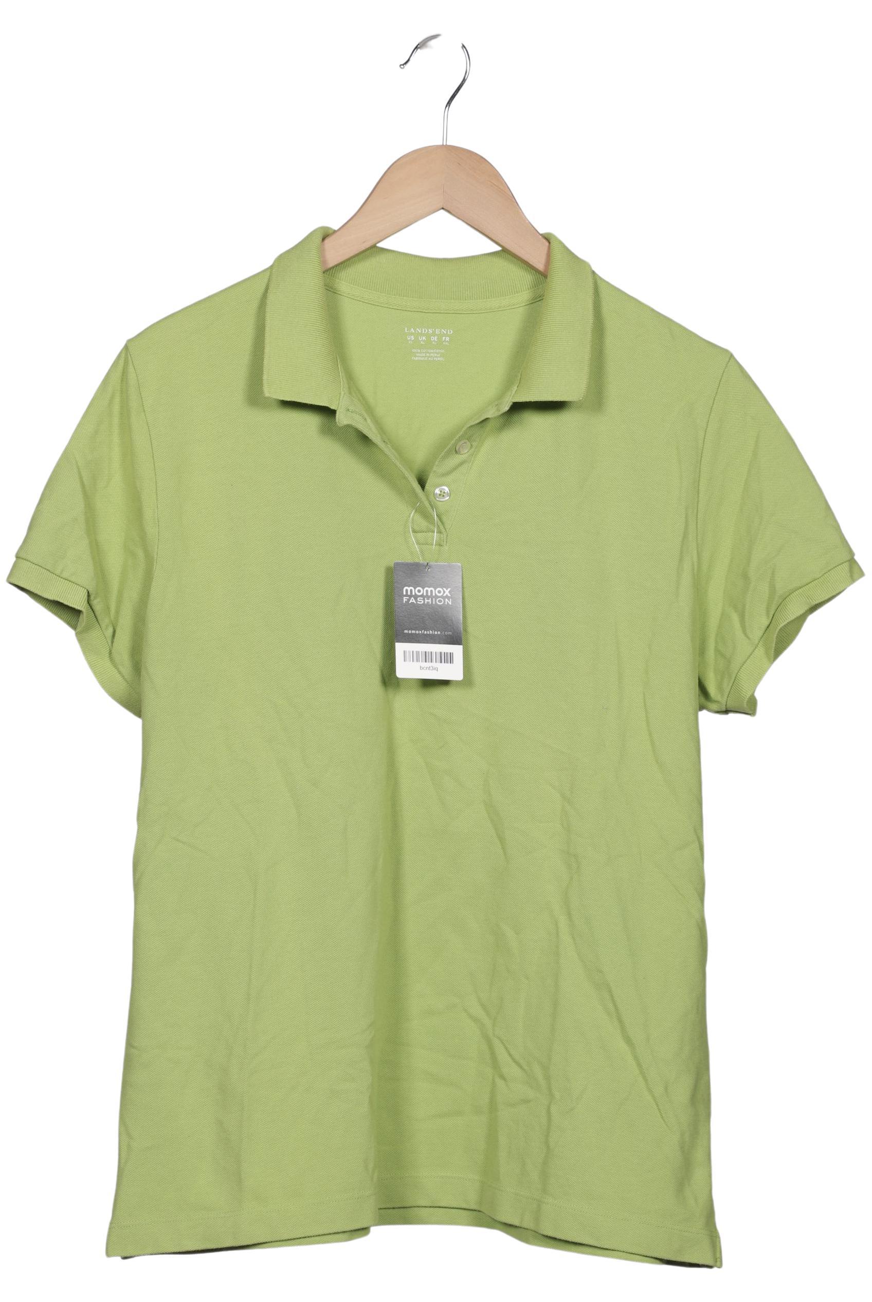 

Lands End Damen Poloshirt, hellgrün, Gr. 44