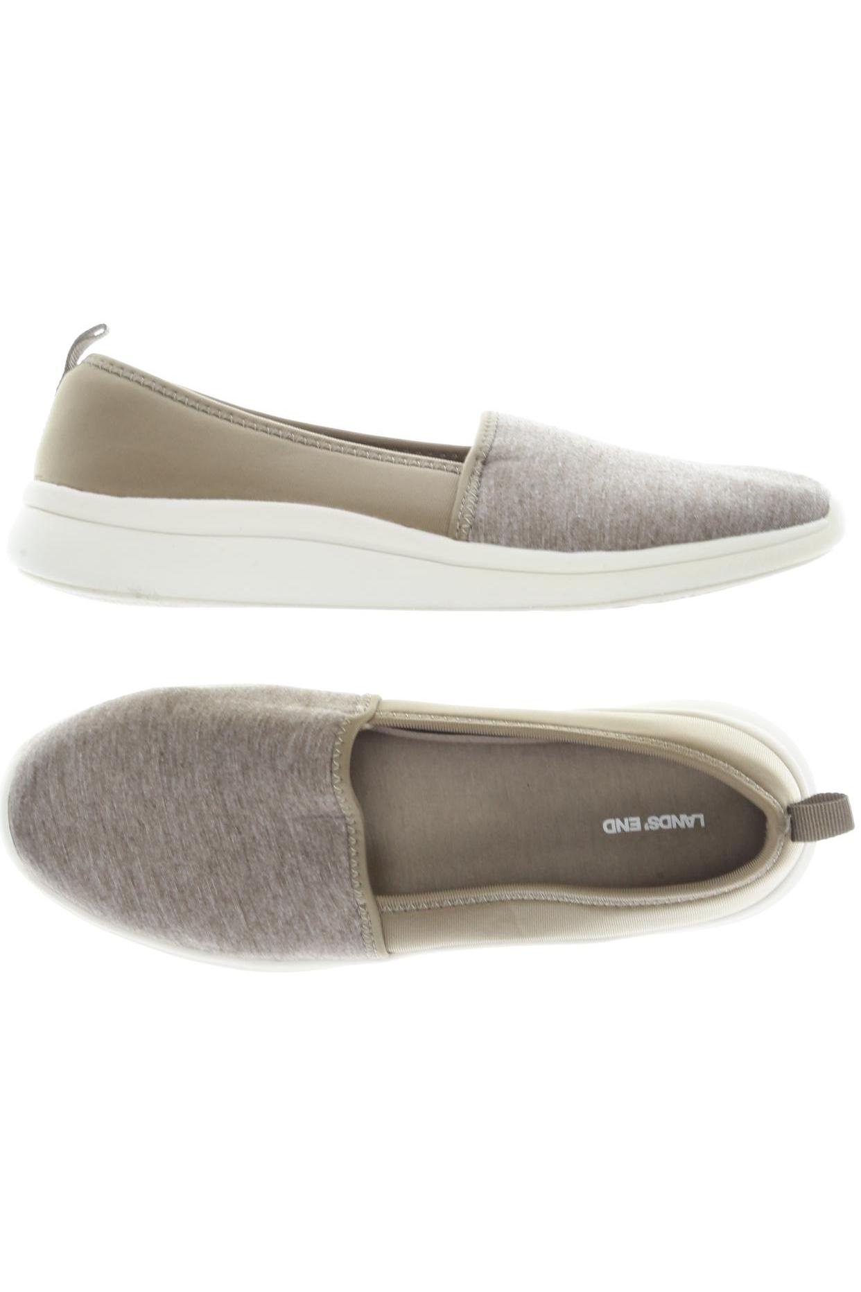 

Lands End Damen Halbschuh, braun, Gr. 38.5
