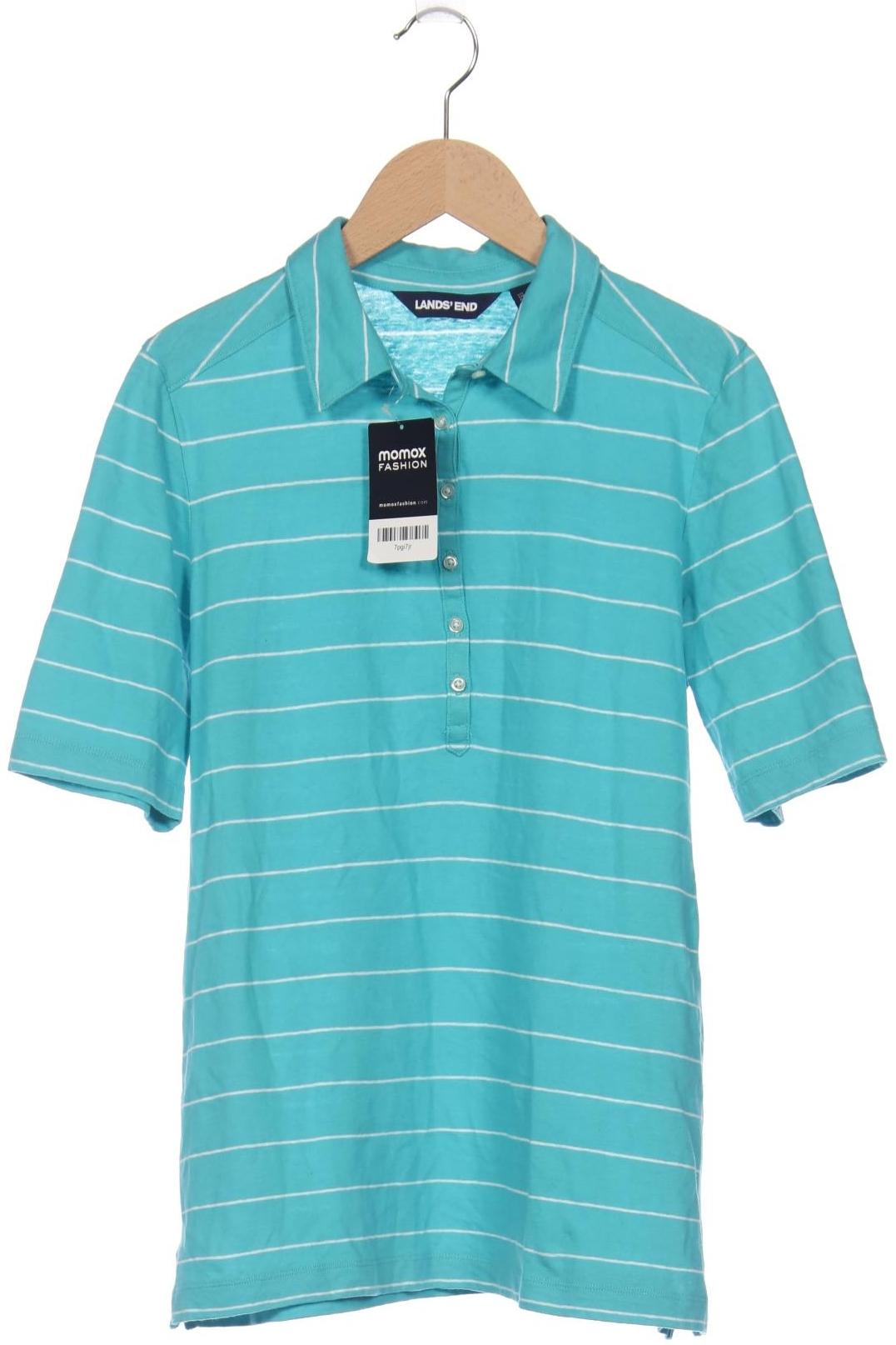

Lands End Damen Poloshirt, blau, Gr. 36