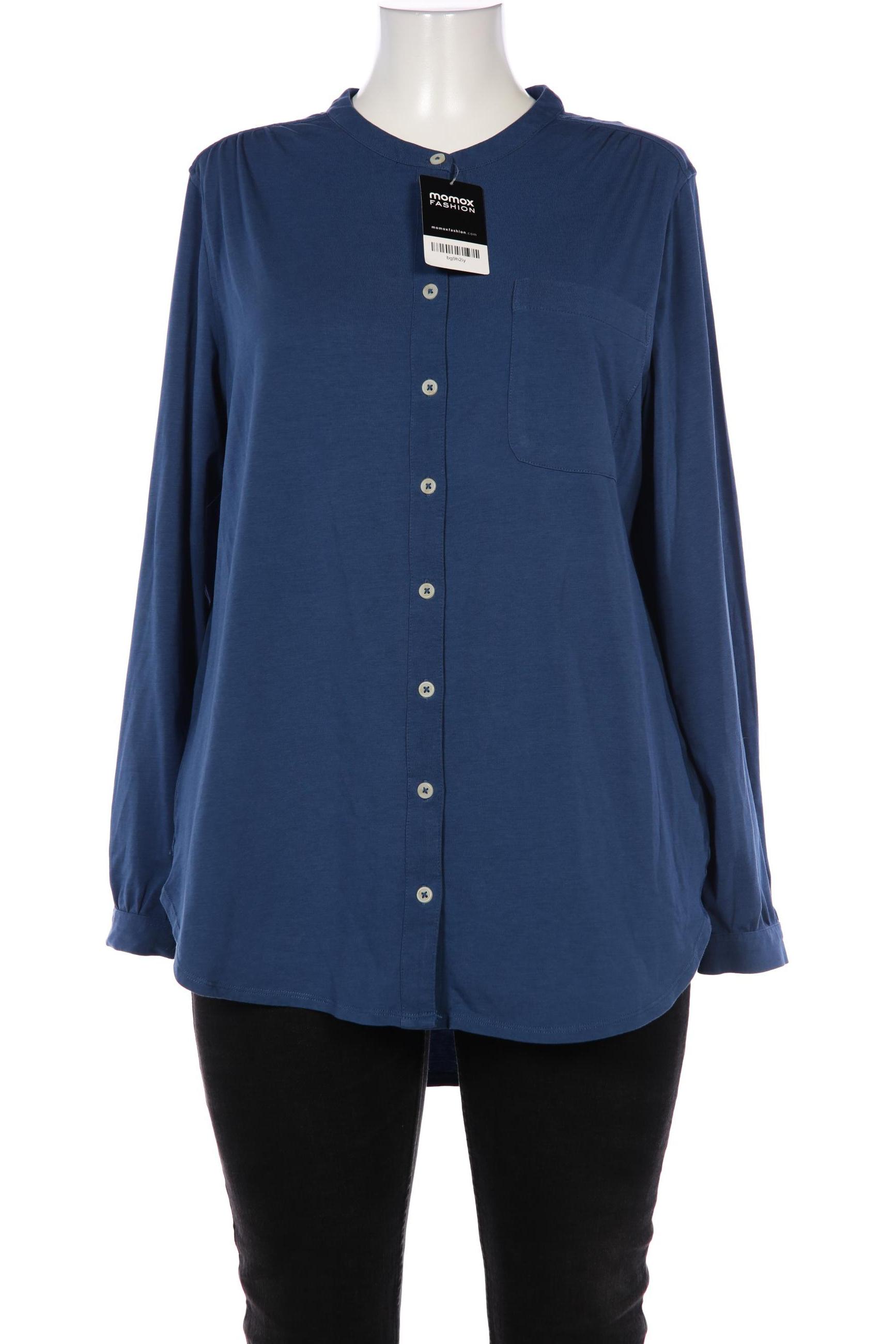 

Lands End Damen Bluse, blau, Gr. 42