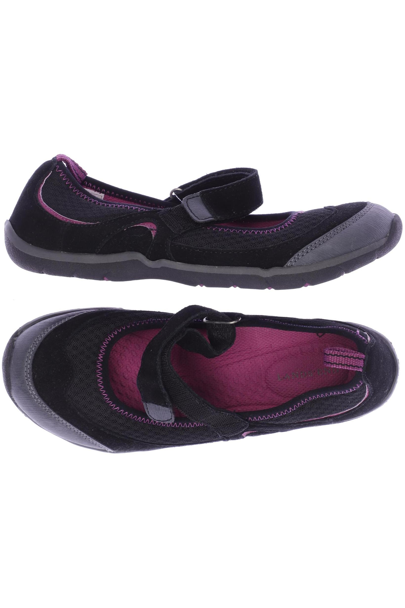 

Lands End Damen Ballerinas, schwarz, Gr. 39