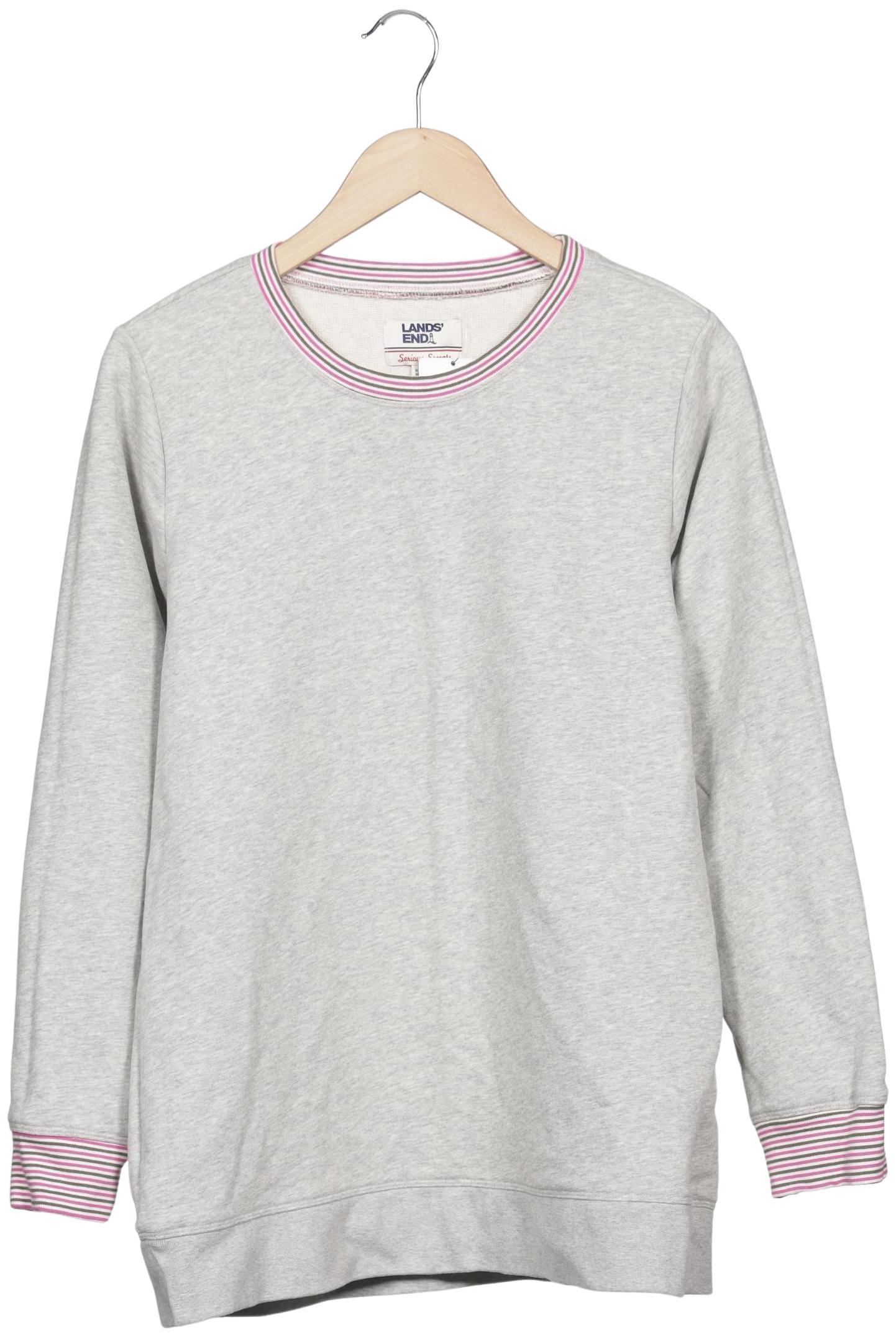 

Lands End Damen Sweatshirt, grau, Gr. 38
