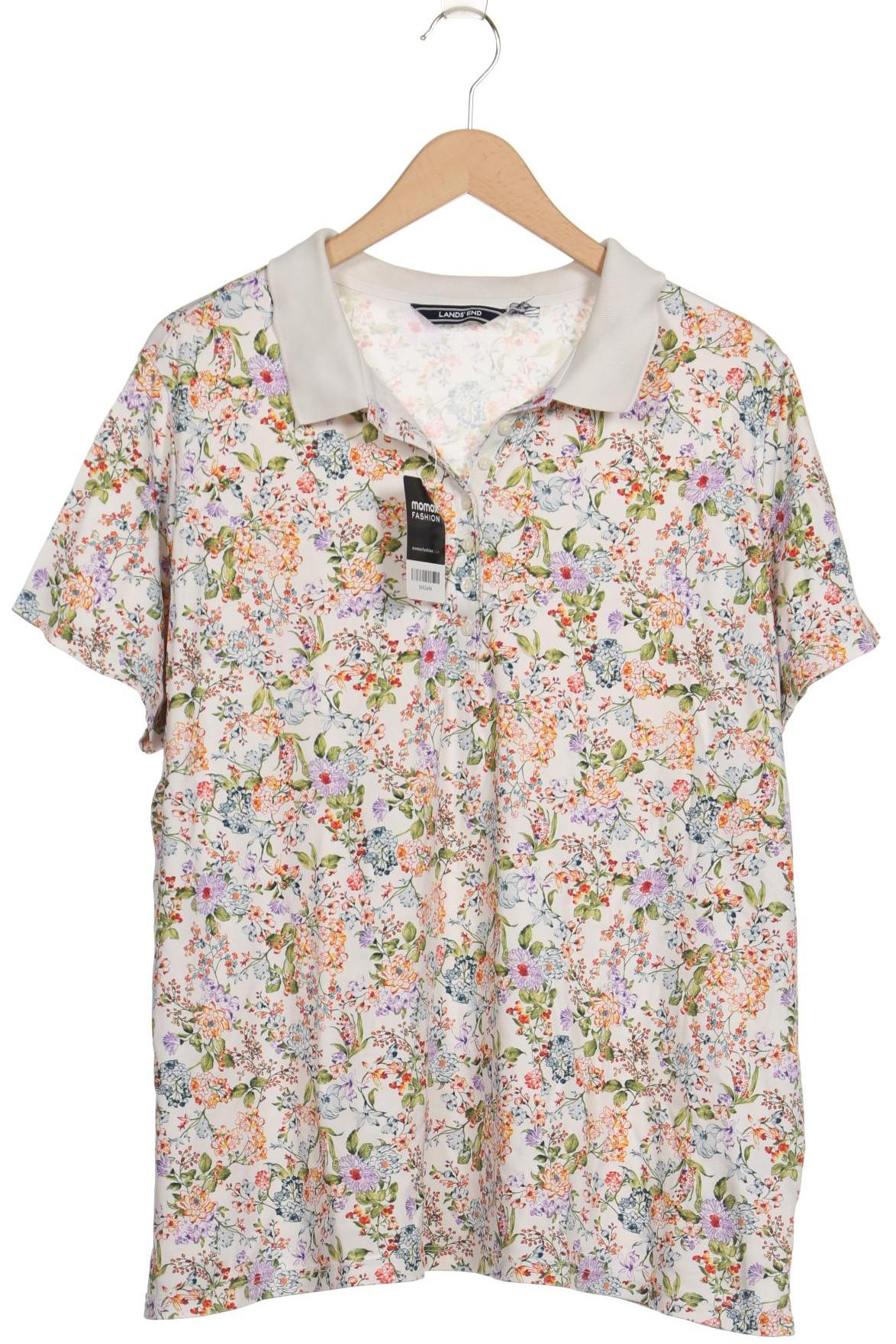 

Lands End Damen Poloshirt, mehrfarbig, Gr. 48