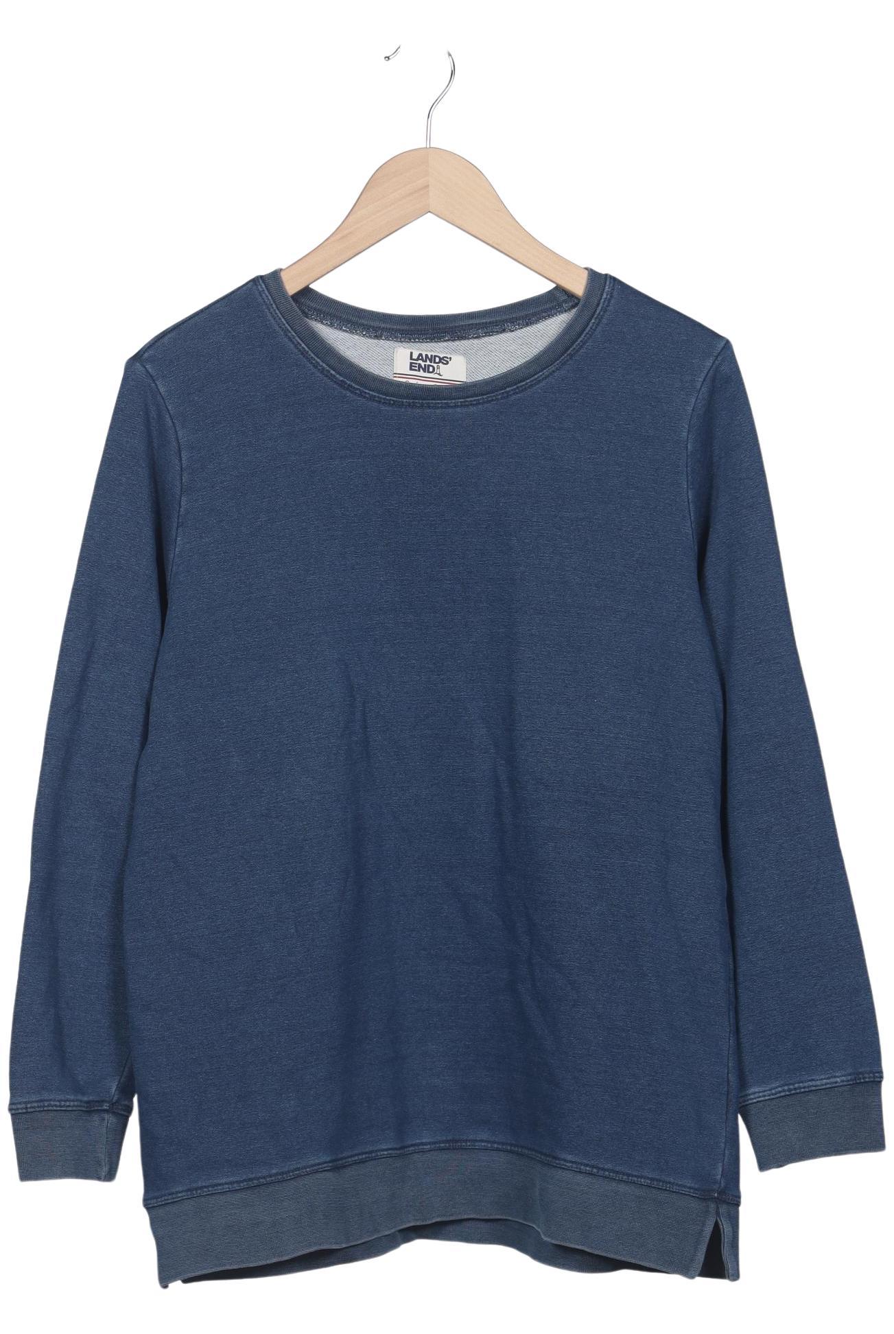 

Lands End Damen Sweatshirt, blau, Gr. 42