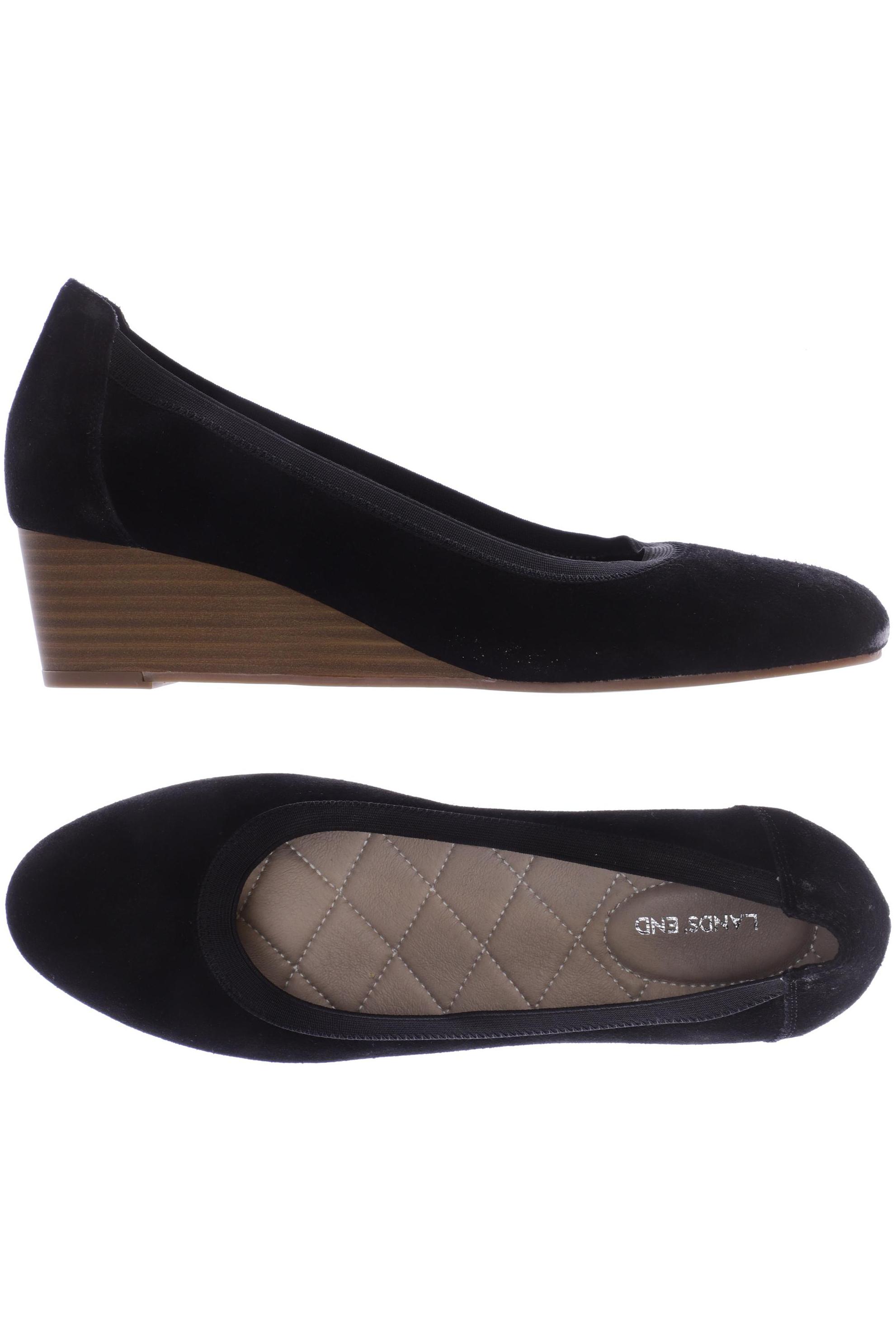 

Lands End Damen Pumps, schwarz, Gr. 41