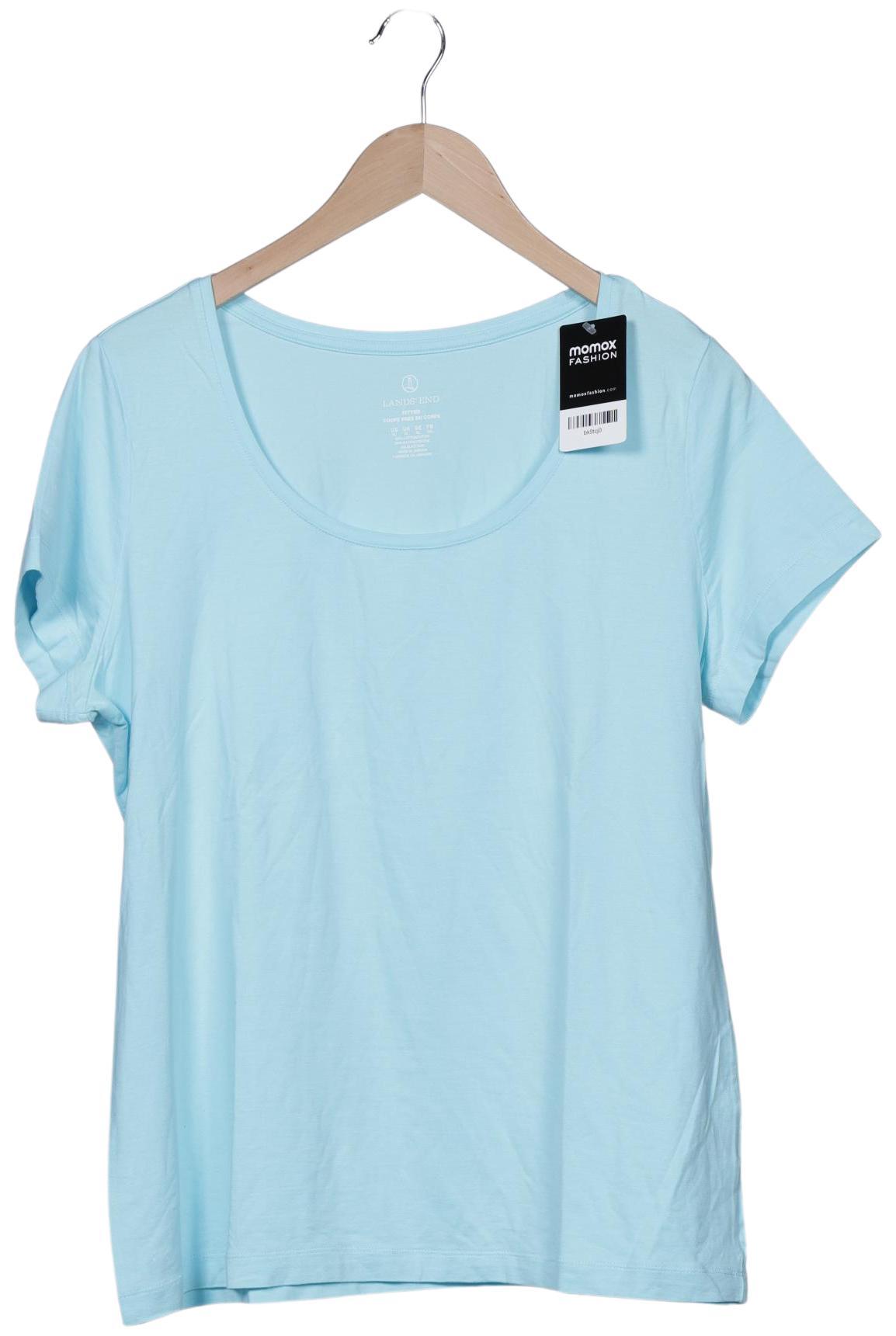 

Lands End Damen T-Shirt, hellblau, Gr. 44