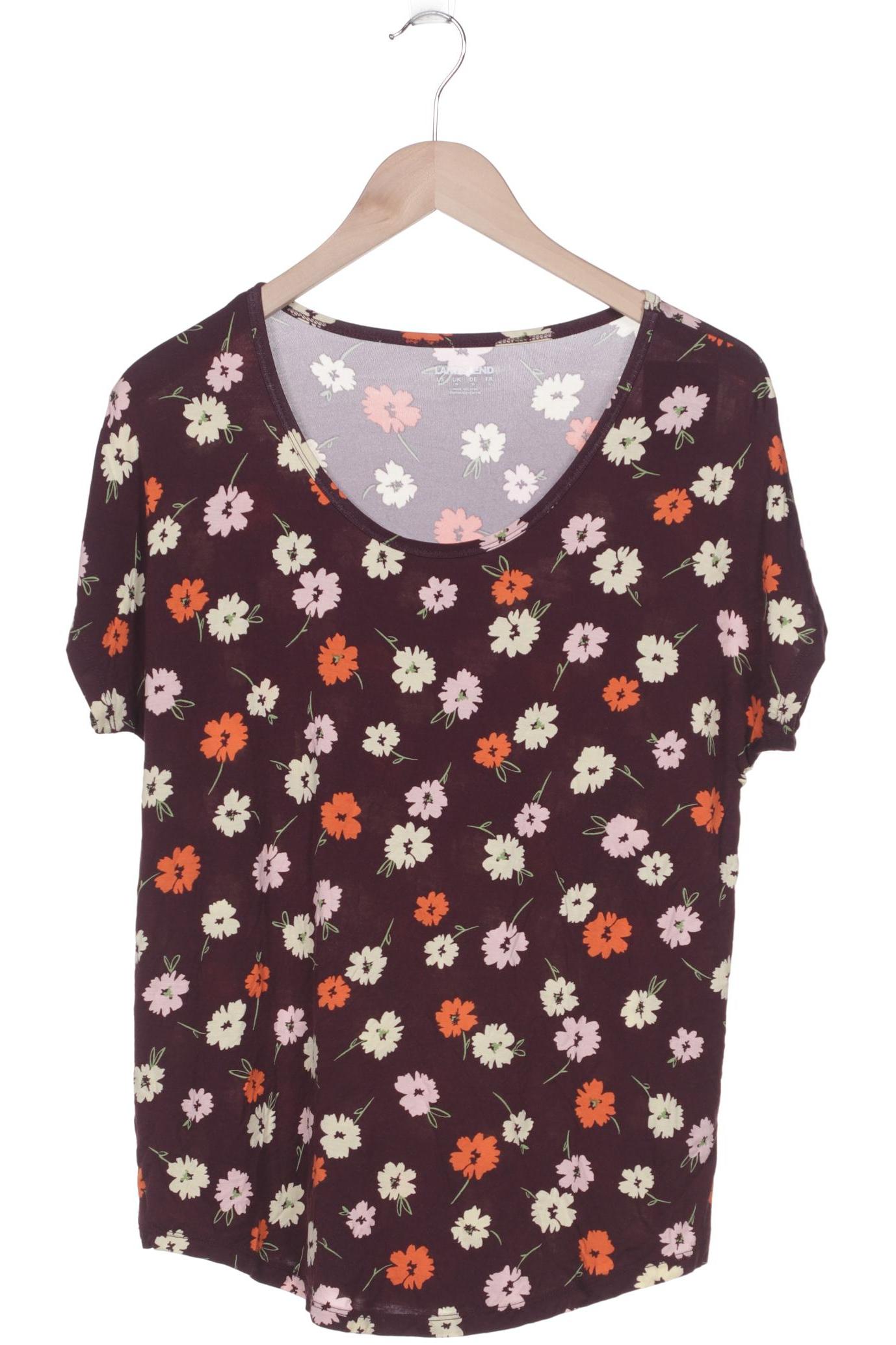 

Lands End Damen T-Shirt, bordeaux