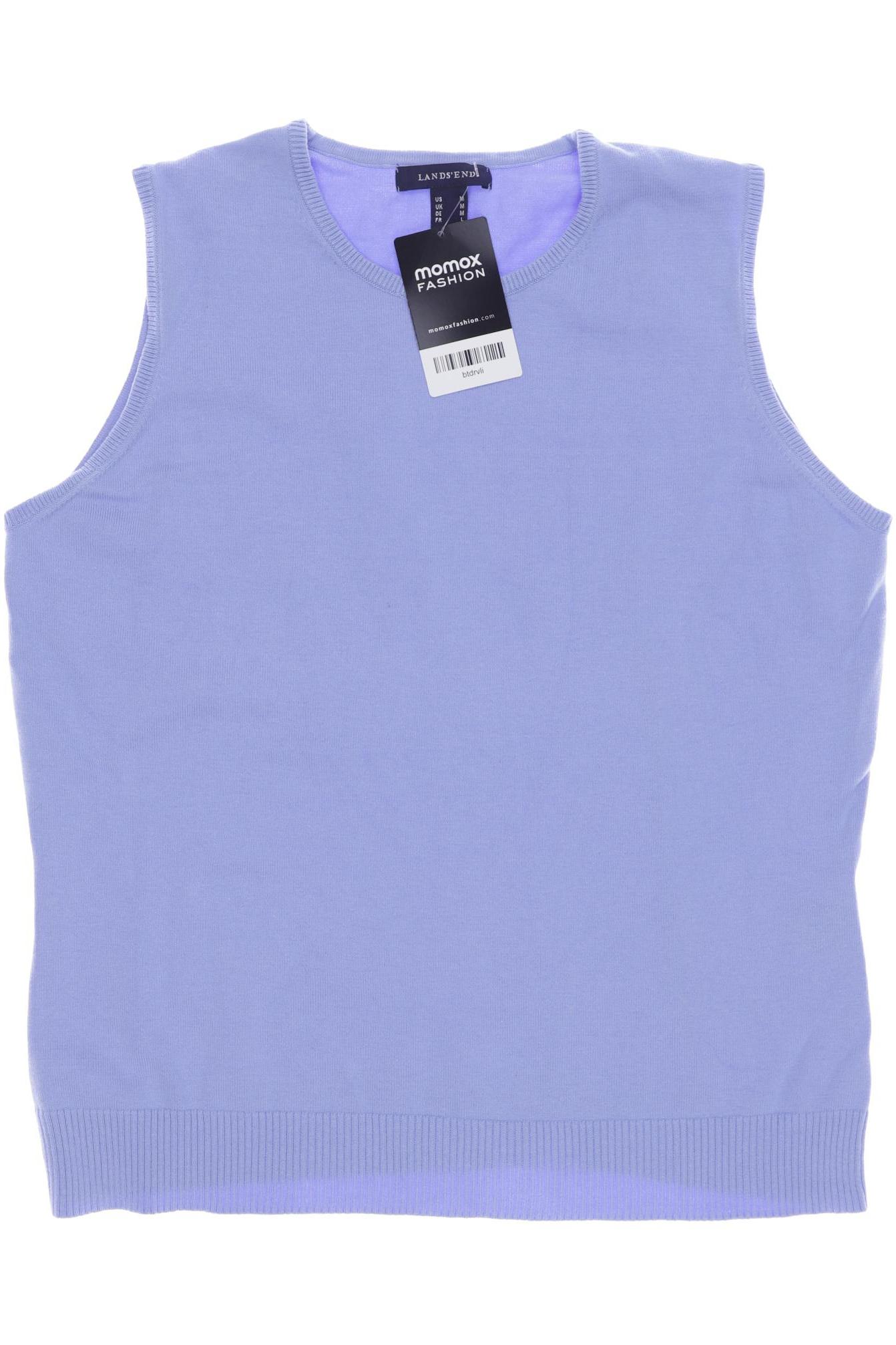 

Lands End Damen Pullover, blau, Gr. 38