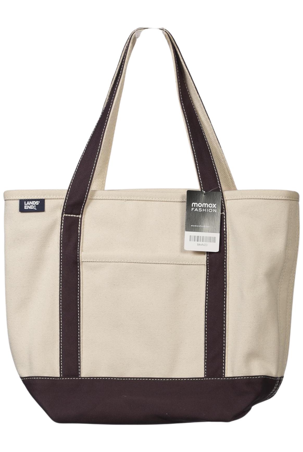 

Lands End Damen Handtasche, cremeweiß, Gr.