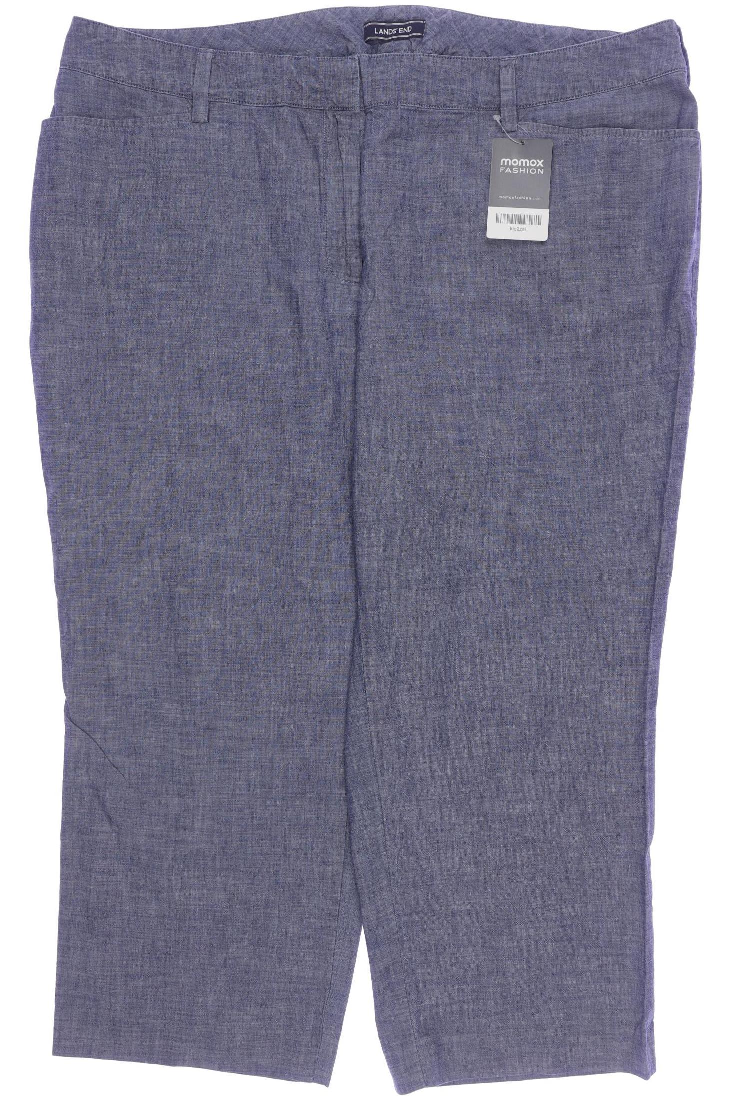 

Lands End Damen Stoffhose, blau, Gr. 50