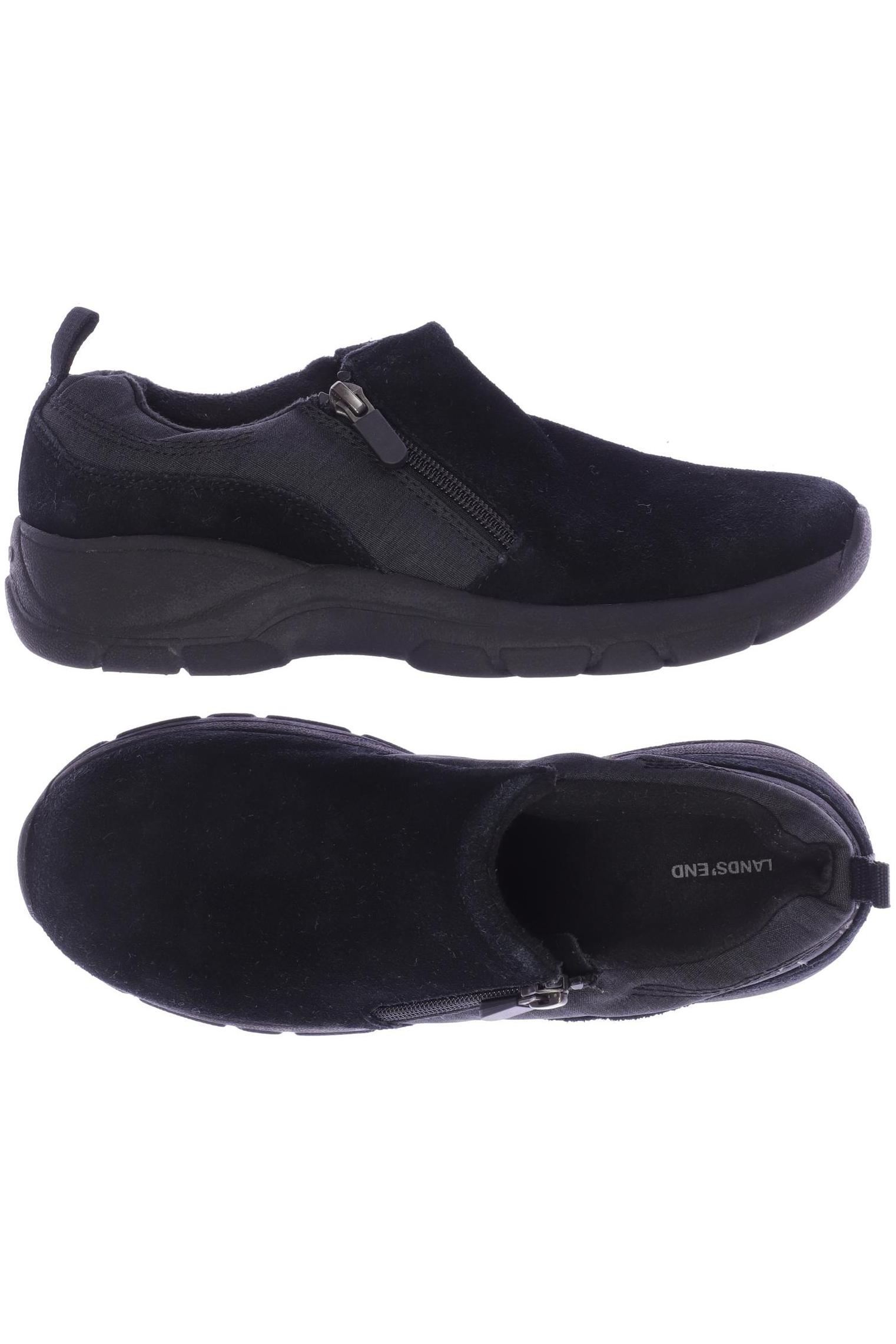 

Lands End Damen Halbschuh, schwarz, Gr. 37.5