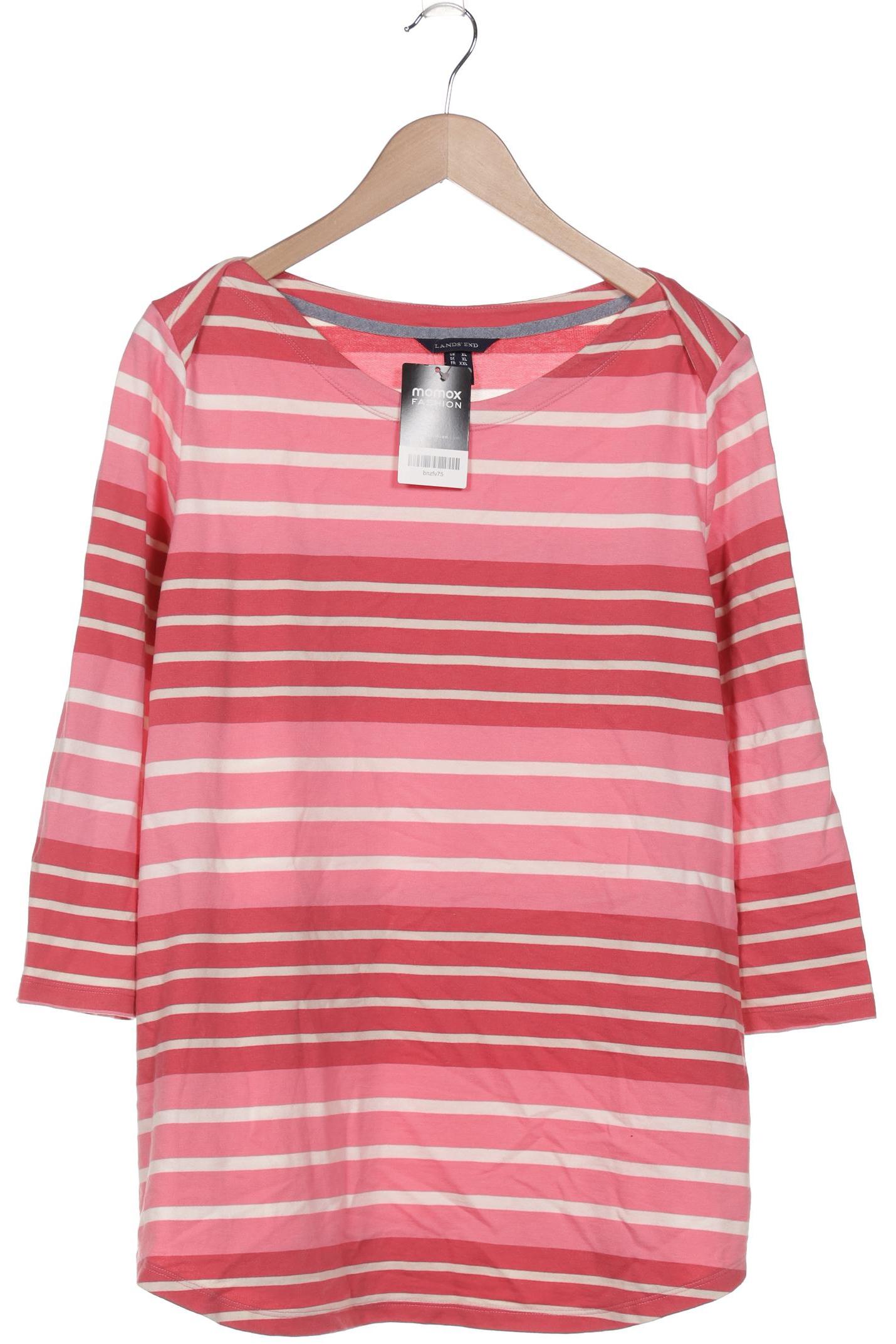 

Lands End Damen Langarmshirt, pink, Gr. 44