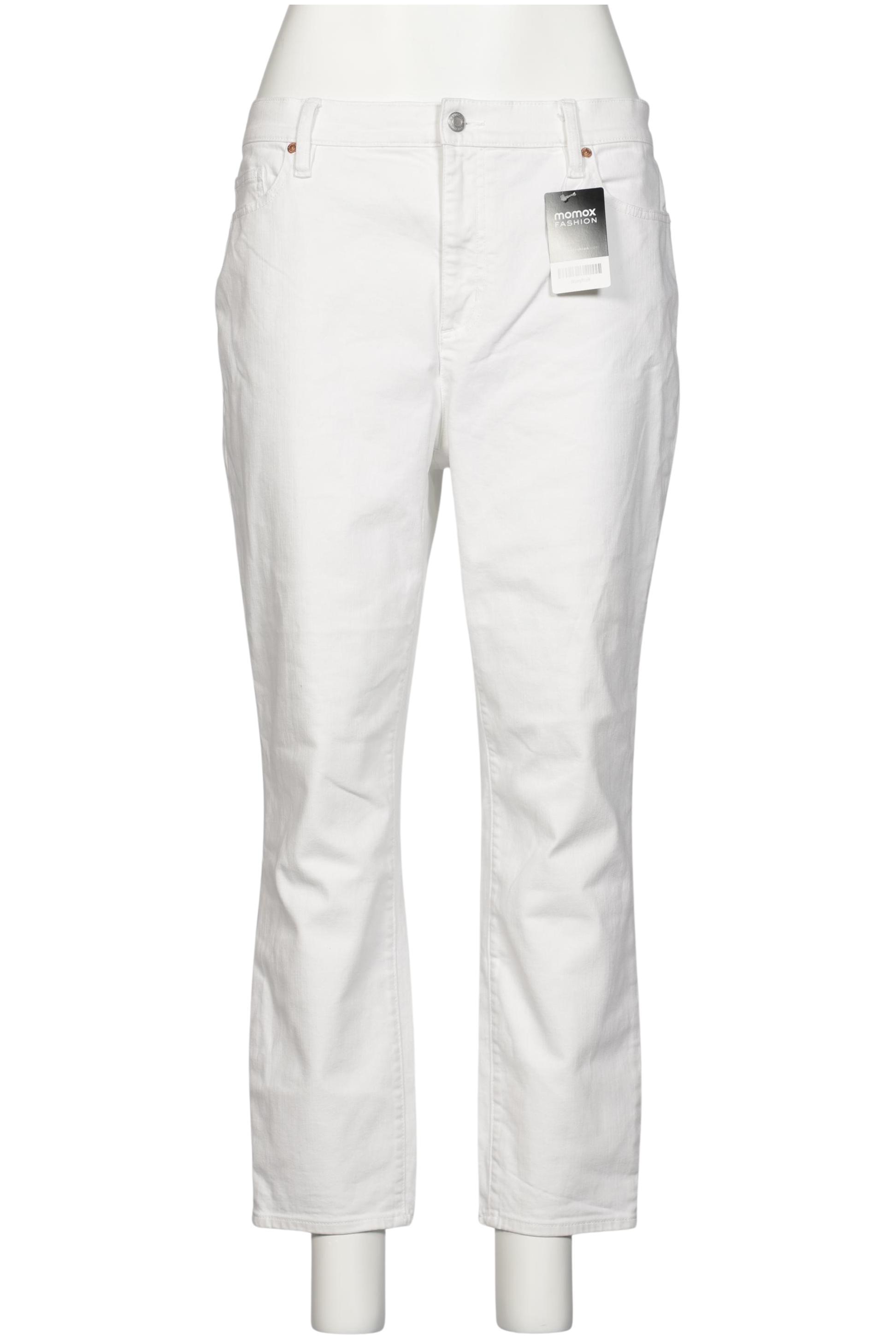 

Lands End Damen Jeans, weiß, Gr. 46