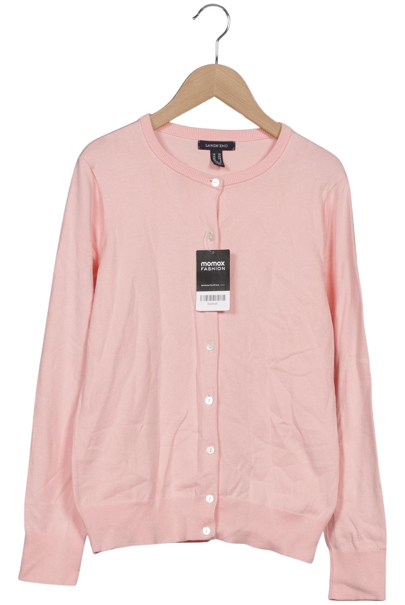 

Lands End Damen Strickjacke, pink, Gr. 34