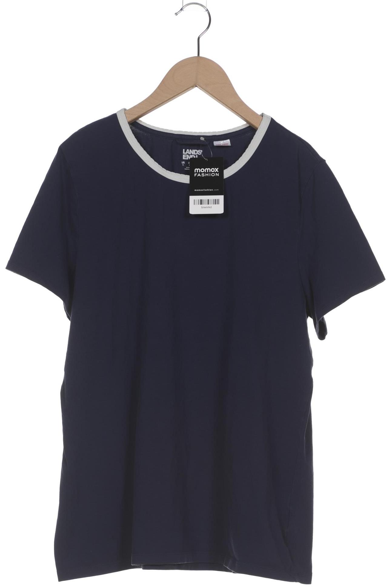 

Lands End Damen T-Shirt, marineblau, Gr. 44