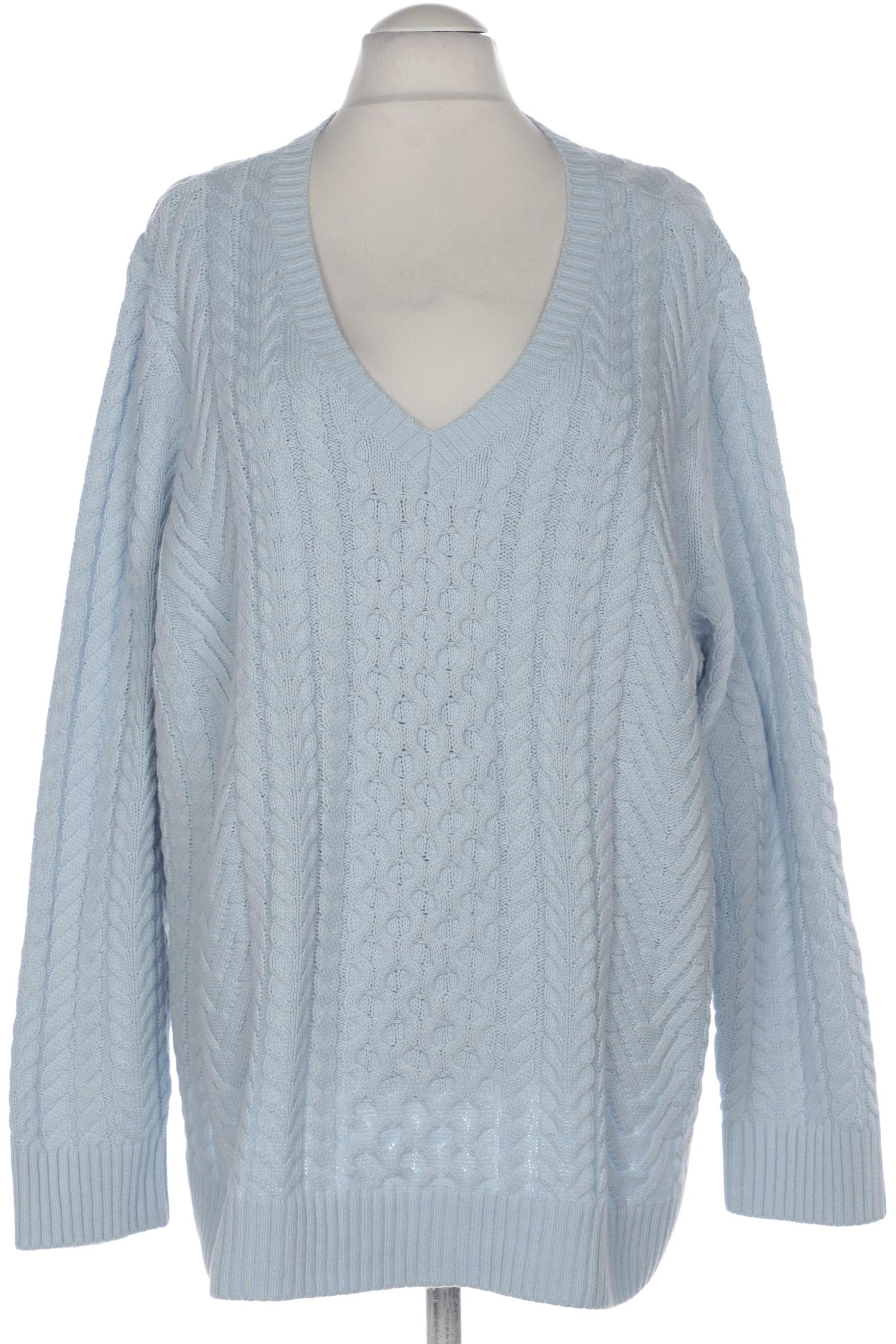 

Lands End Damen Pullover, blau, Gr. 56