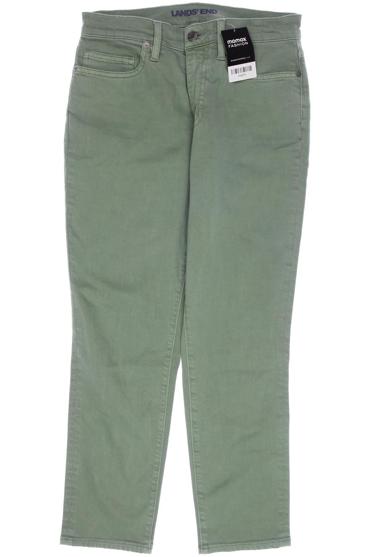 

Lands End Damen Jeans, grün, Gr. 38