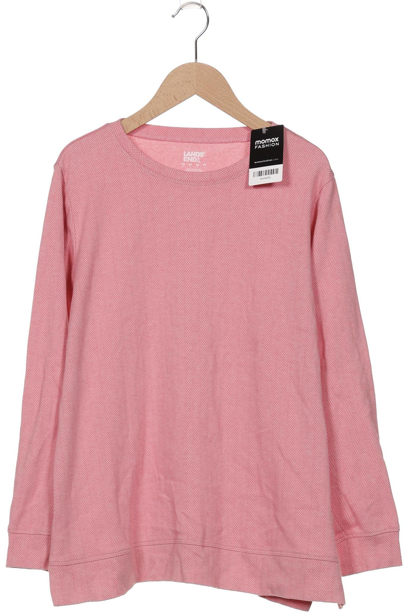 

Lands End Damen Sweatshirt, pink, Gr. 38