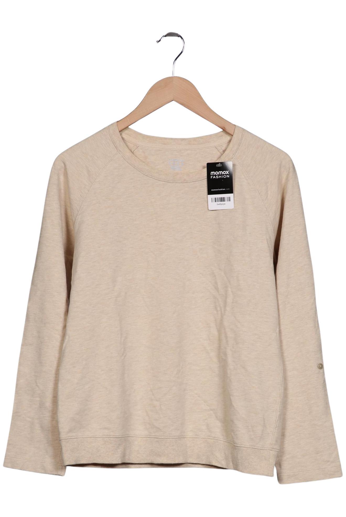 

Lands End Damen Sweatshirt, beige, Gr. 36