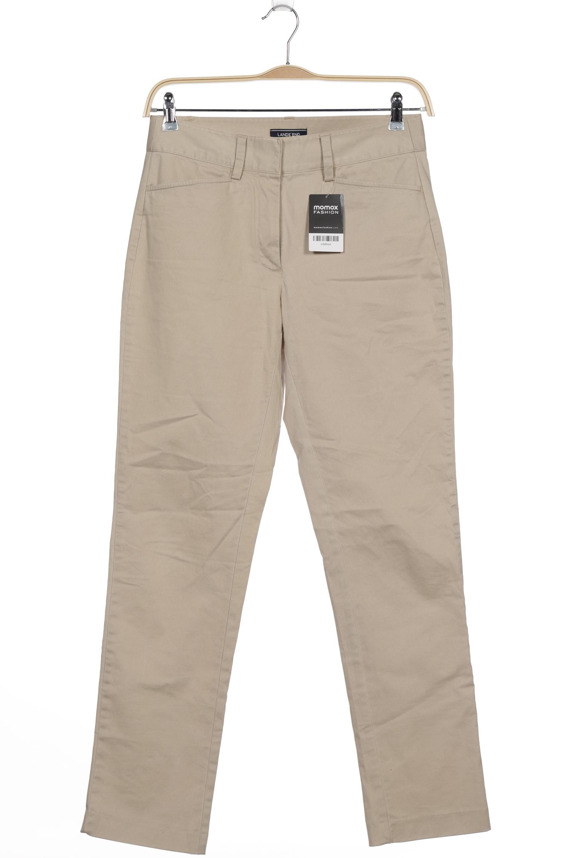 

Lands End Damen Stoffhose, beige, Gr. 36