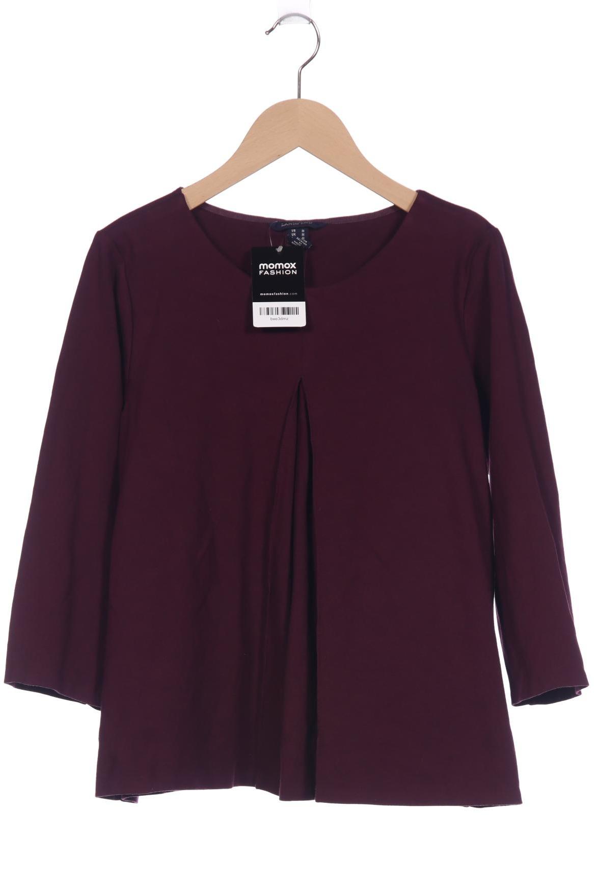 

Lands End Damen Langarmshirt, bordeaux, Gr. 38